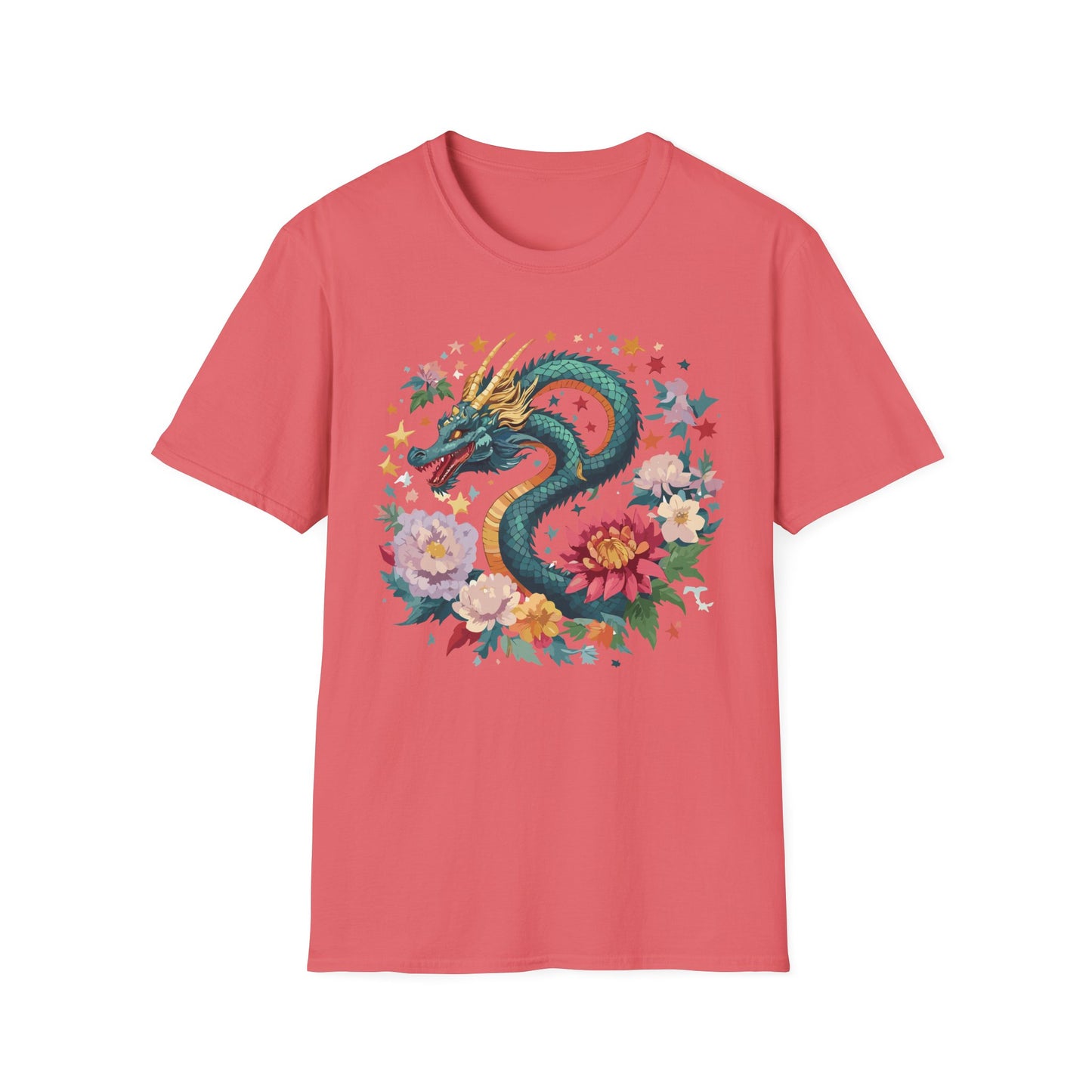 Dragon T Shirt, Dragon Shirt, Shirt with Animals, Animal Shirt