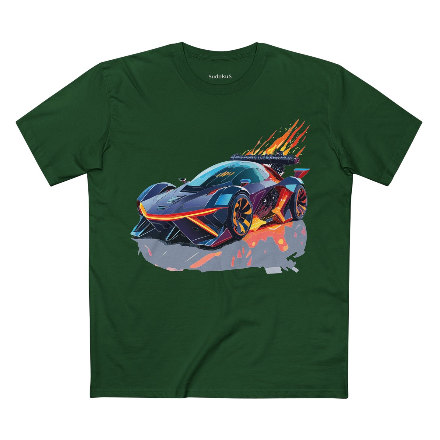 Hot Wheels Car Shirt Unisex Premium Cotton Tee With Unique Car Art Design For Fans