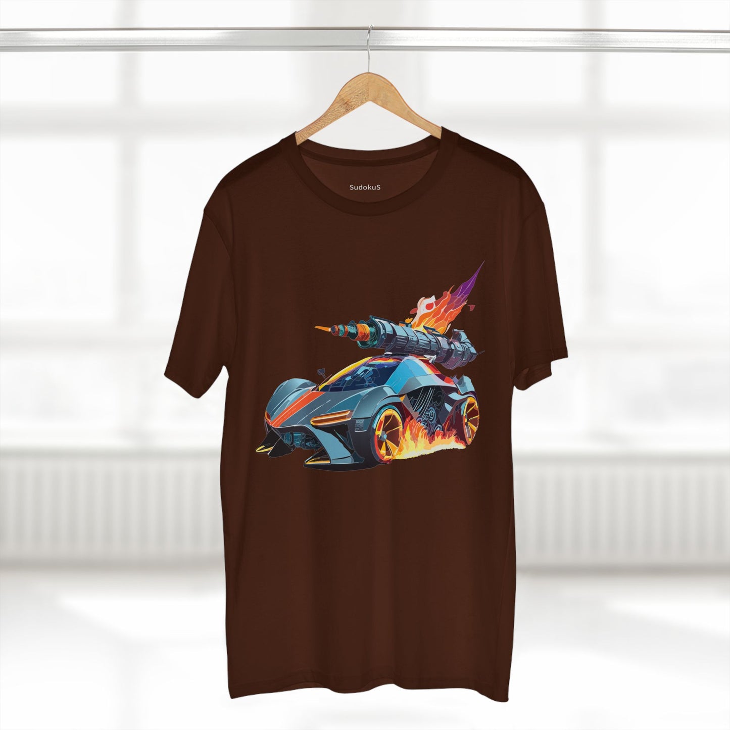 Hot Wheels Car Shirt Unisex Premium Cotton Tee Unique Art Design Preshrunk Regular Fit Crew Neck
