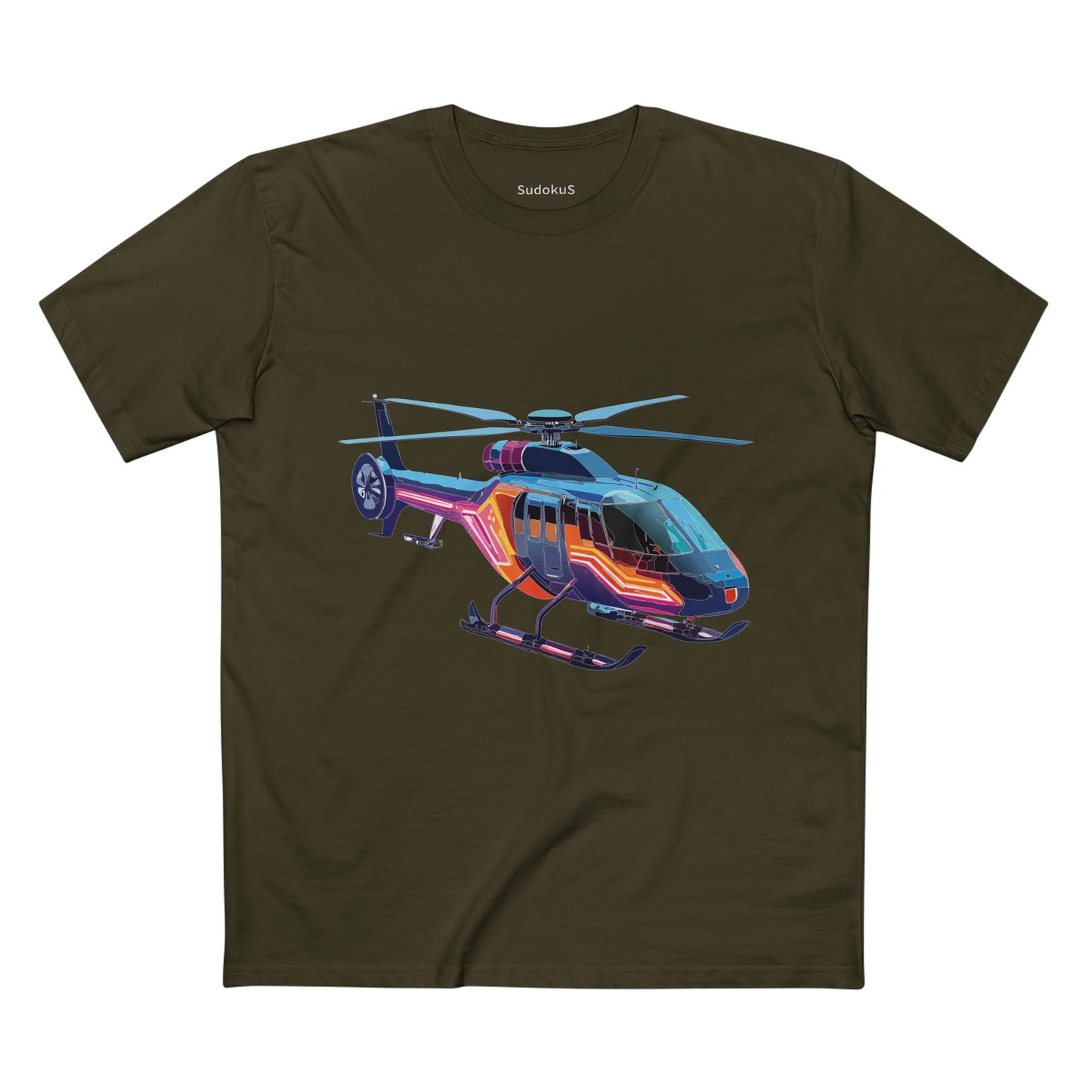 Helicopter Shirt, Chopper Shirt - SudokuS
