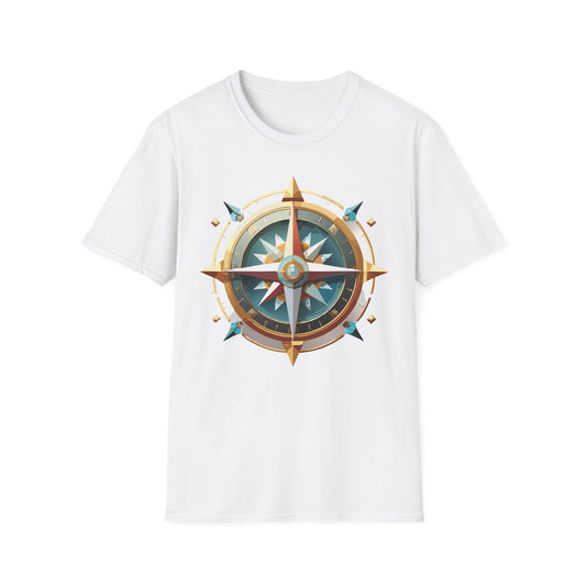 Compass T Shirt, Compass Shirt, Shirt with Compass, Navigator Shirt