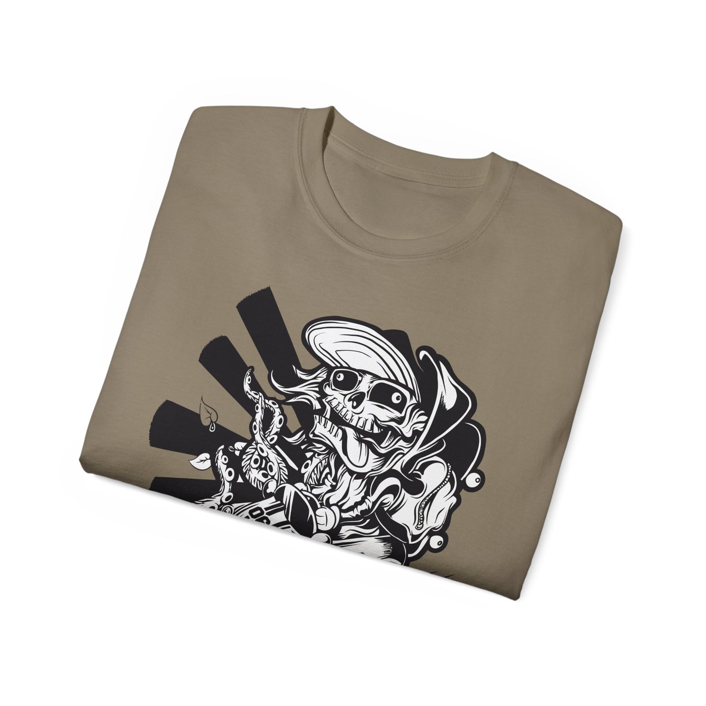 Skull Tee Shirt, Skull Graphic T‑Shirt, Cartoon Graphic T-Shirt, Art Design Shirt, Skull Tee Shirts