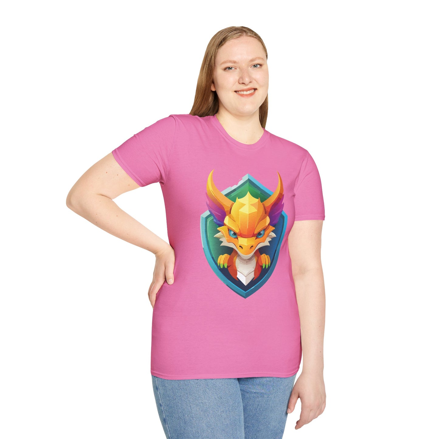 Dragon T Shirt, Dragon Shirt, Shirt with Animals, Animal Shirt