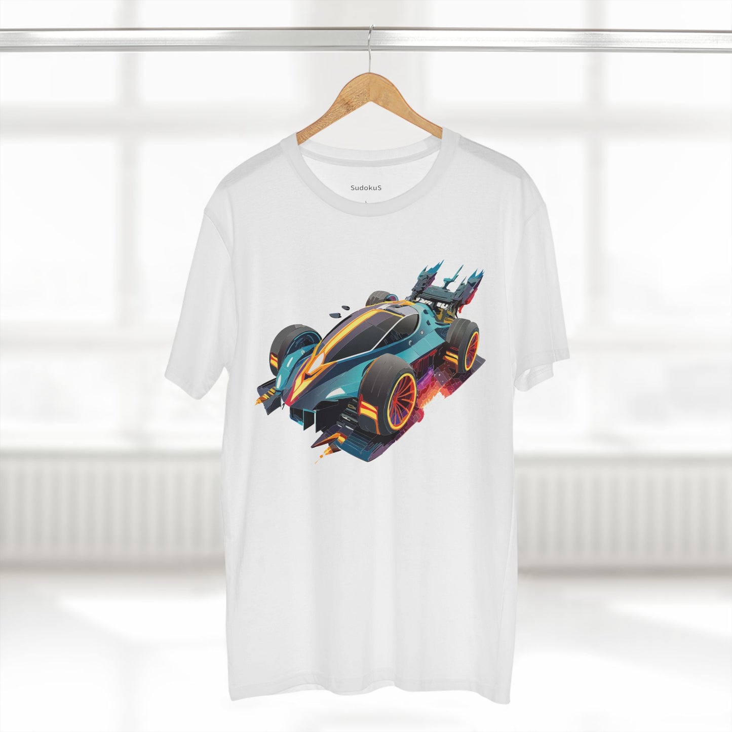 Car Shirt Hot Wheels Tee Crew Neck Unisex Premium Cotton With Unique Art Design Regular Fit
