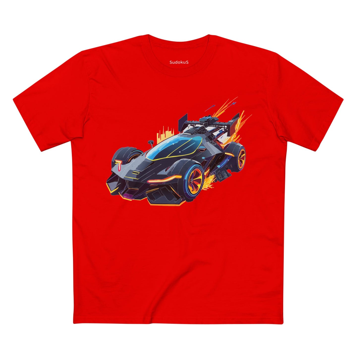 Hot Wheels Car Shirt Unisex Premium Cotton Tee With Unique Car Art Design For Everyday Wear