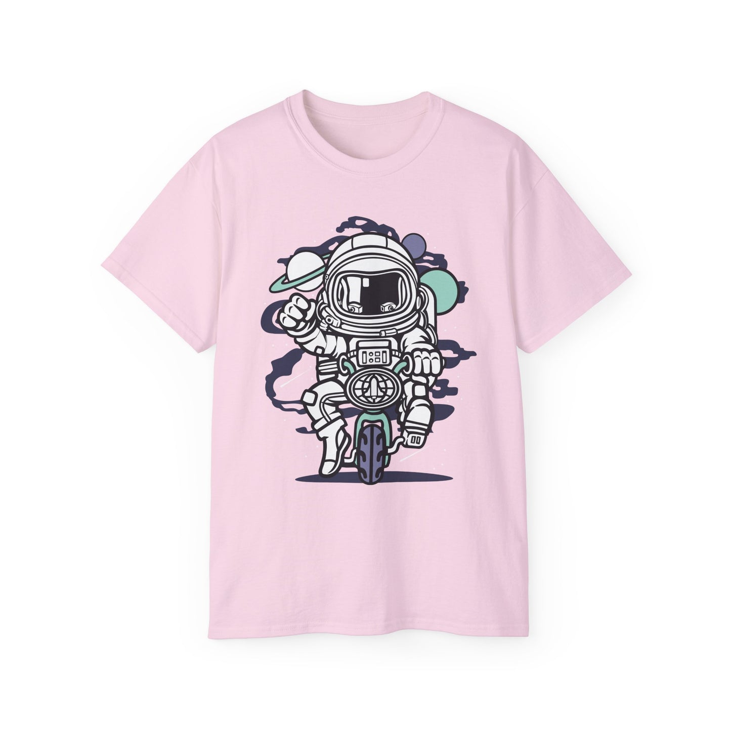 Astronaut Tee Shirt, Astronaut Graphic T‑Shirt, Cartoon Graphic T-Shirt, Art Design Shirt, Cosmos Tee Shirts 6