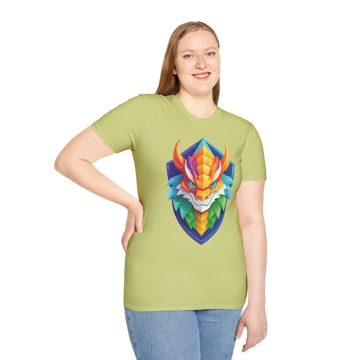 Dragon T Shirt, Dragon Shirt, Shirt with Animals, Animal Shirt