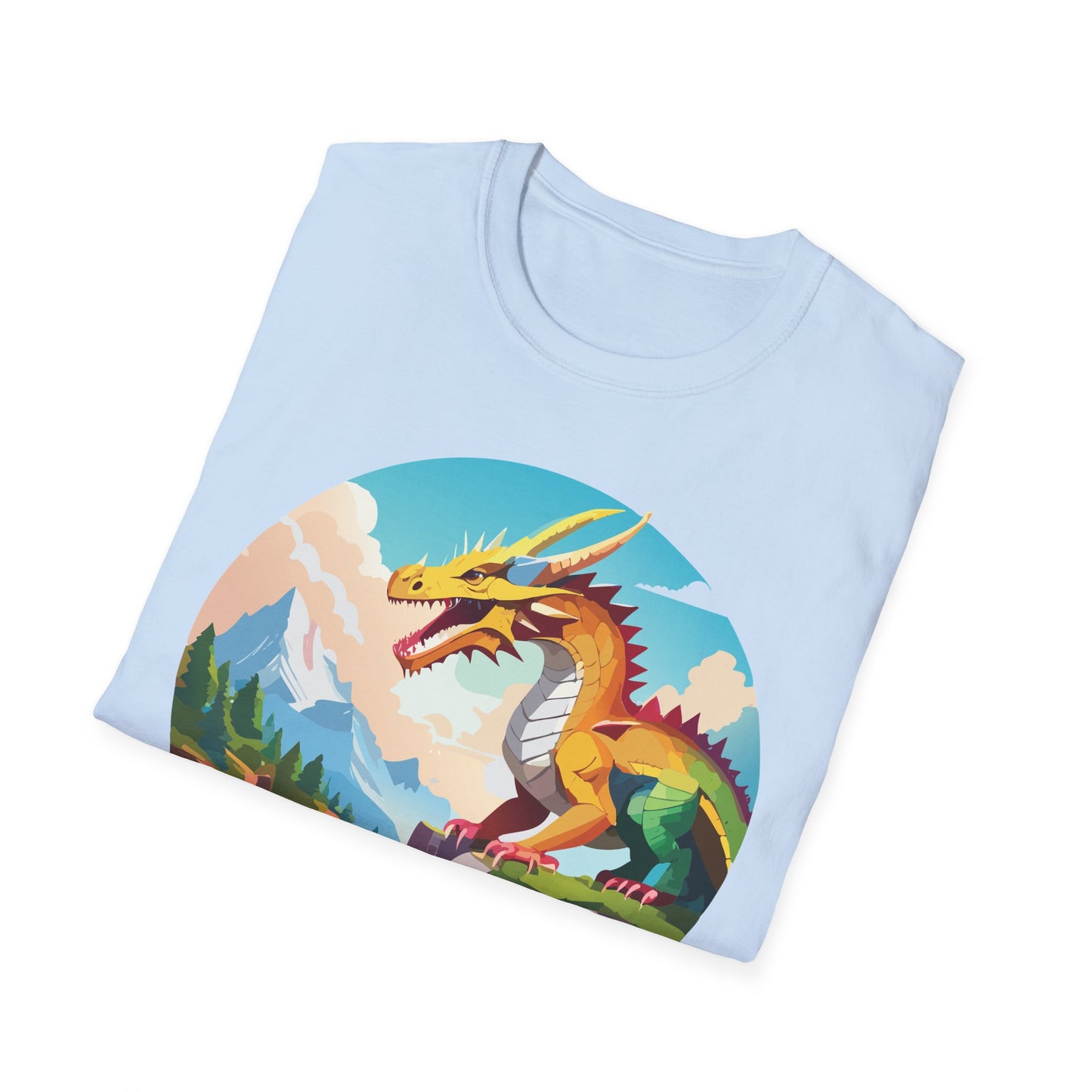 Dragon T Shirt, Dragon Shirt, Shirt with Animals, Animal Shirt