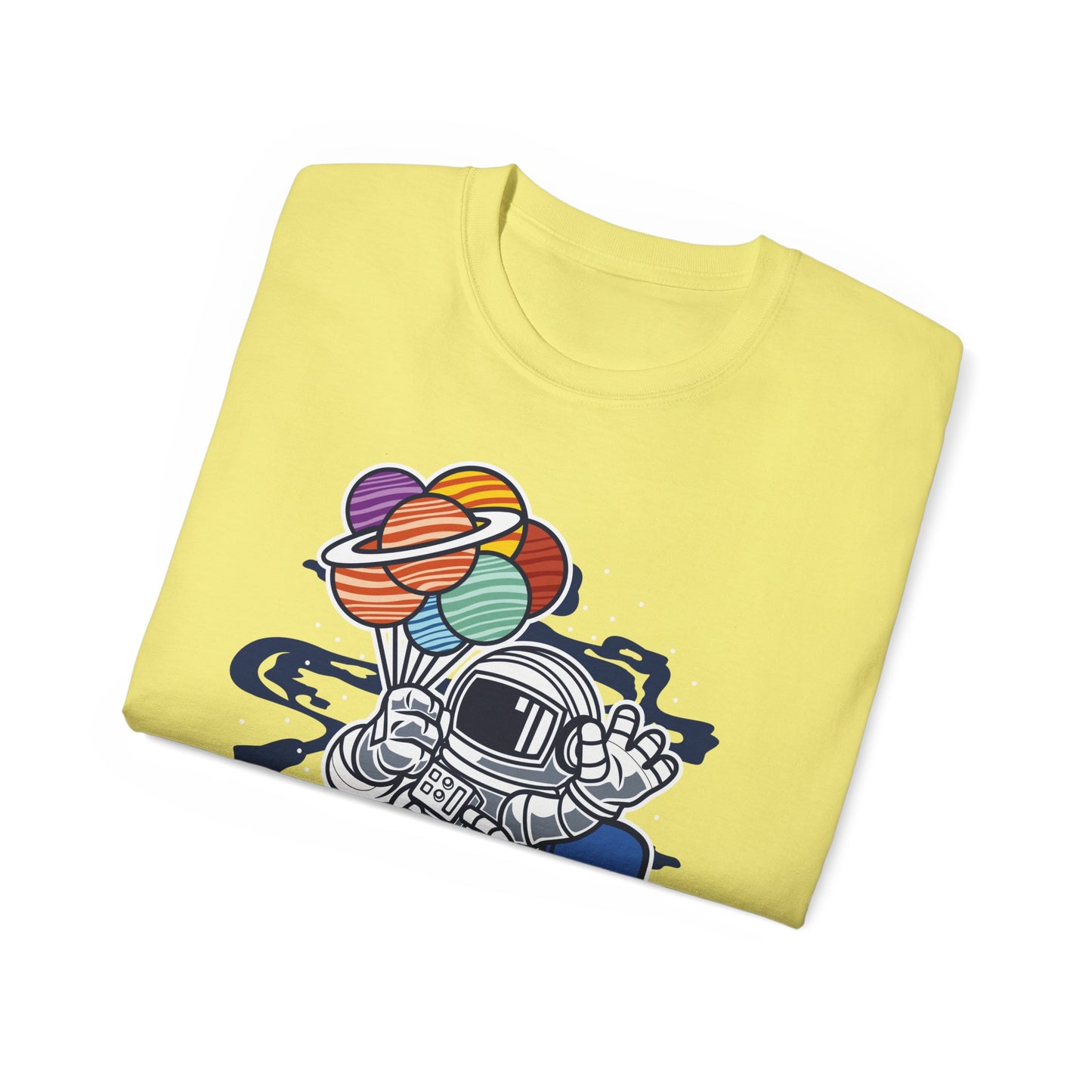 Astronaut Tee Shirt, Astronaut Graphic T‑Shirt, Cartoon Graphic T-Shirt, Art Design Shirt, Cosmos Tee Shirts 5