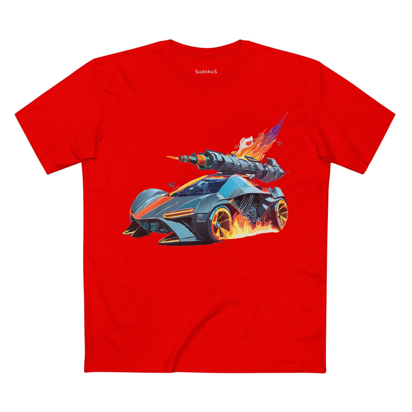 Hot Wheels Car Shirt Unisex Premium Cotton Tee Unique Art Design Preshrunk Regular Fit Crew Neck