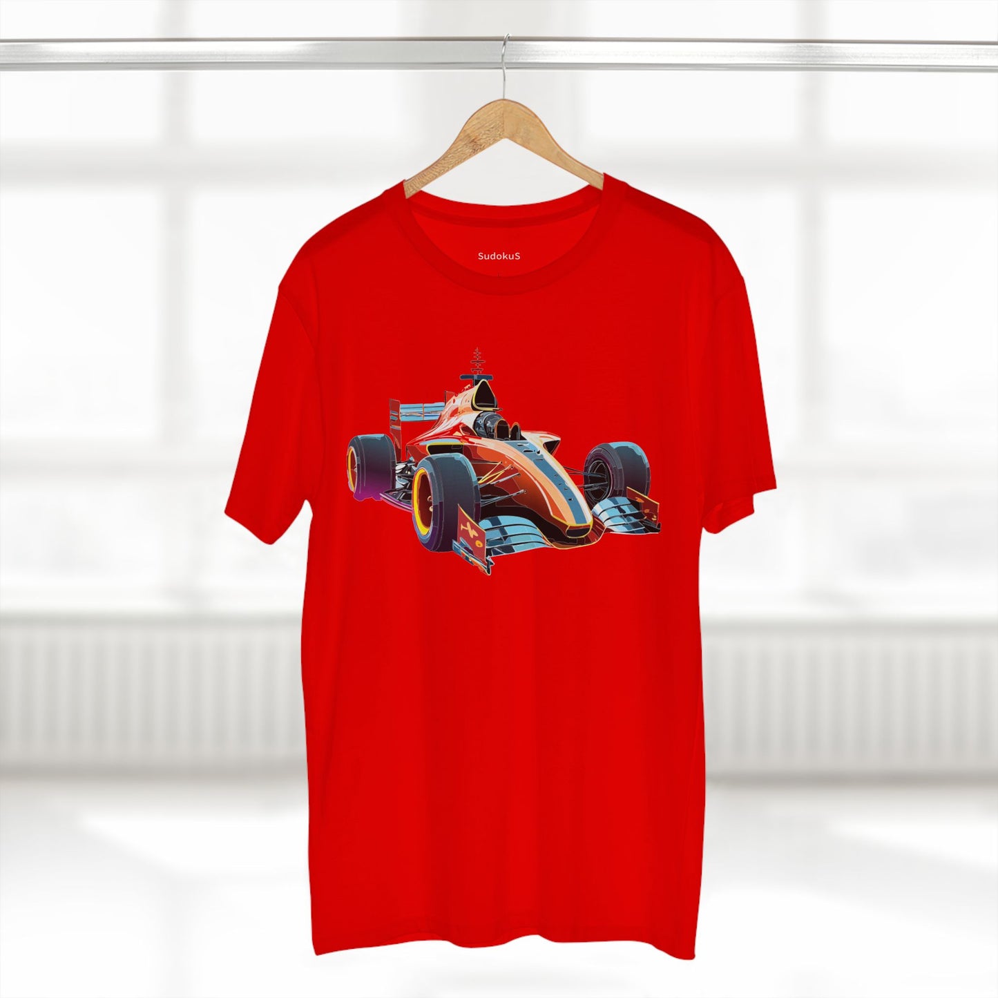 Unisex Car and Hot Wheels Shirt Premium Cotton Tee with Unique Art Design Graphic Illustration