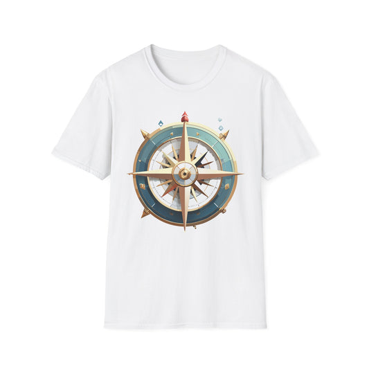 Compass T Shirt, Compass Shirt, Shirt with Compass, Navigator Shirt
