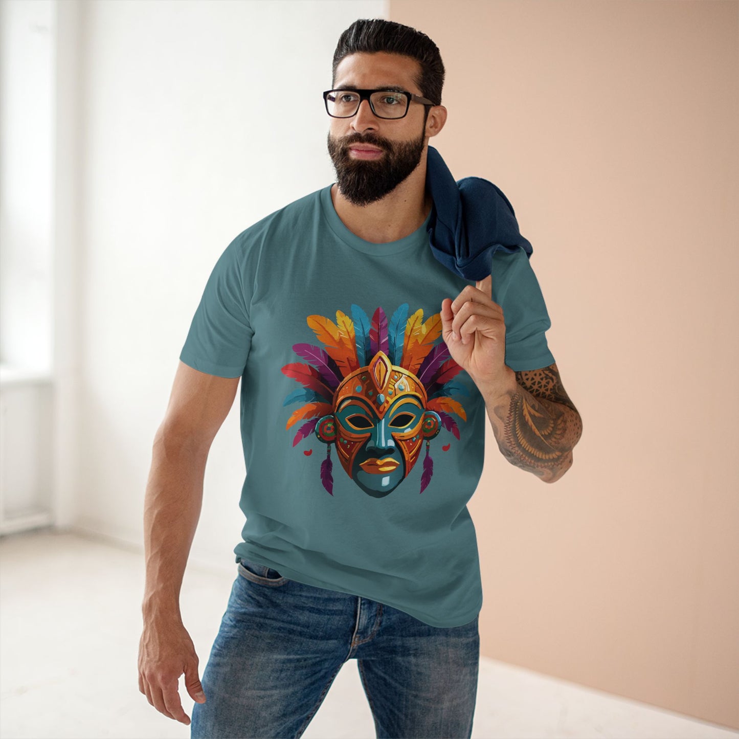 Mask Shirt, Shirt with Face - SudokuS