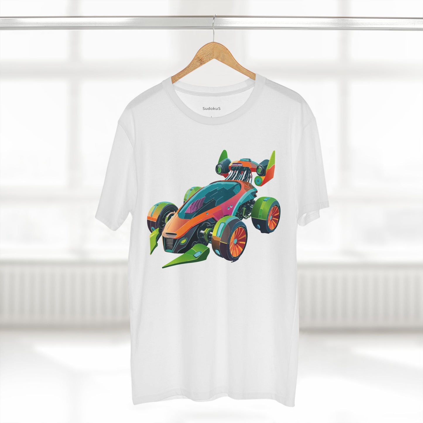 Unisex Car Shirt Hot Wheels Tee Premium Cotton Art Design Regular Fit Crew Neck Edition