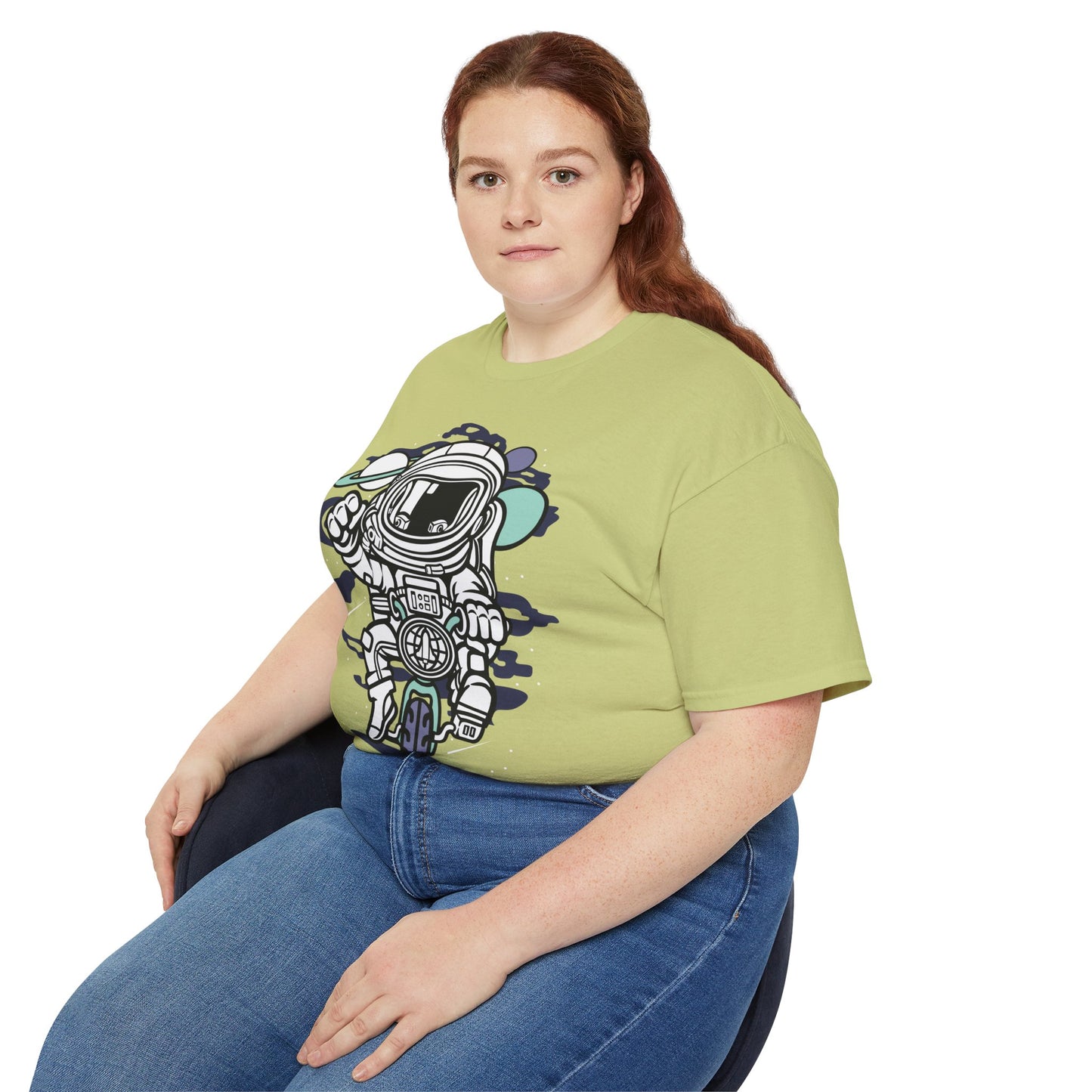 Astronaut Tee Shirt, Astronaut Graphic T‑Shirt, Cartoon Graphic T-Shirt, Art Design Shirt, Cosmos Tee Shirts 6