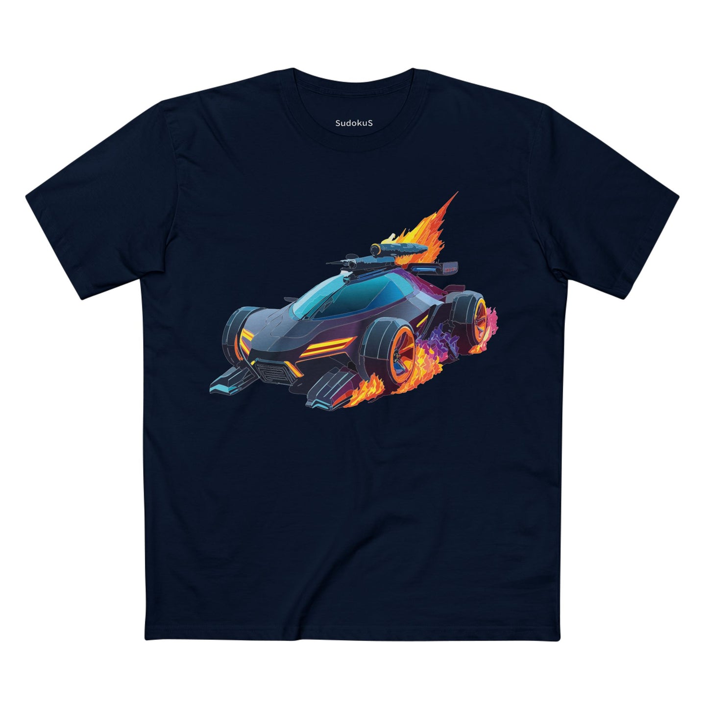 Unisex Car Shirt Hot Wheels Tee Premium Cotton With Unique Art Design For Everyday Wear