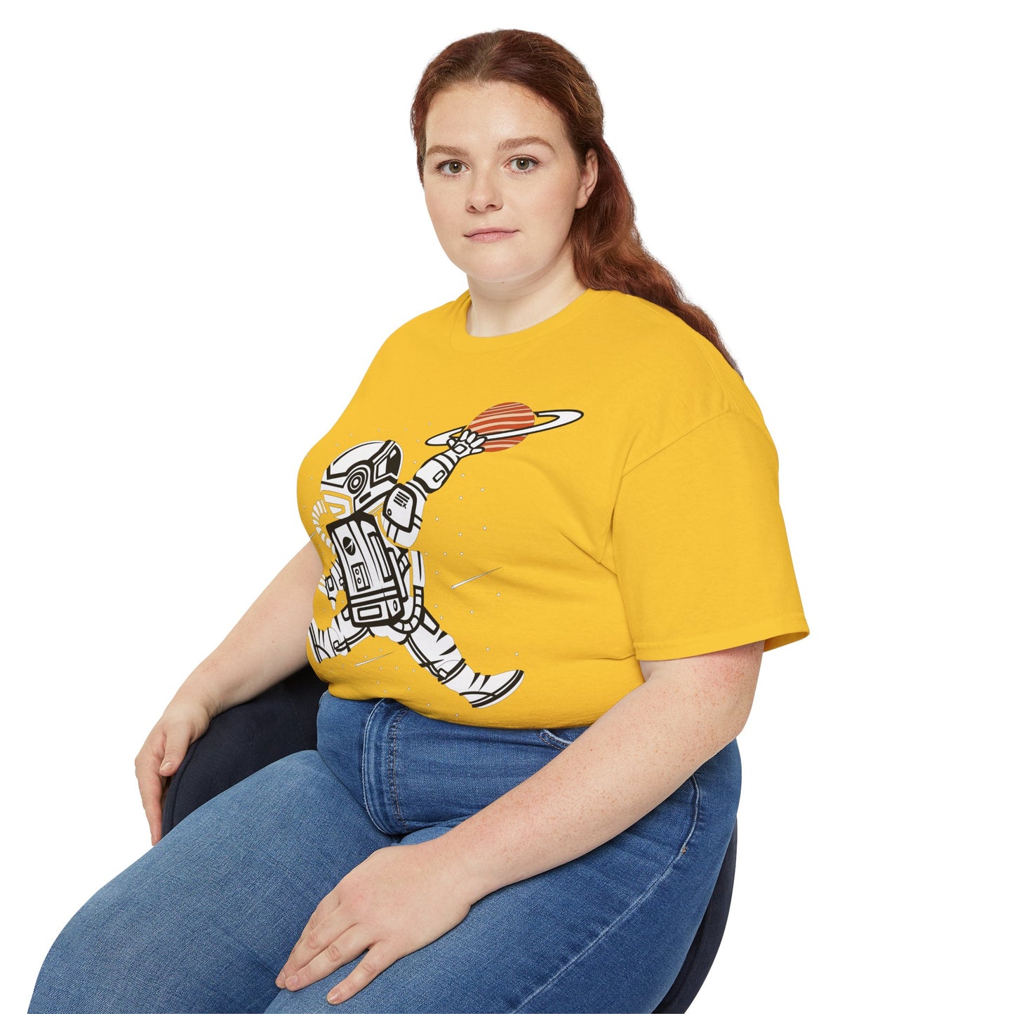 Astronaut Tee Shirt, Astronaut Graphic T‑Shirt, Cartoon Graphic T-Shirt, Art Design Shirt, Cosmos Tee Shirts 3