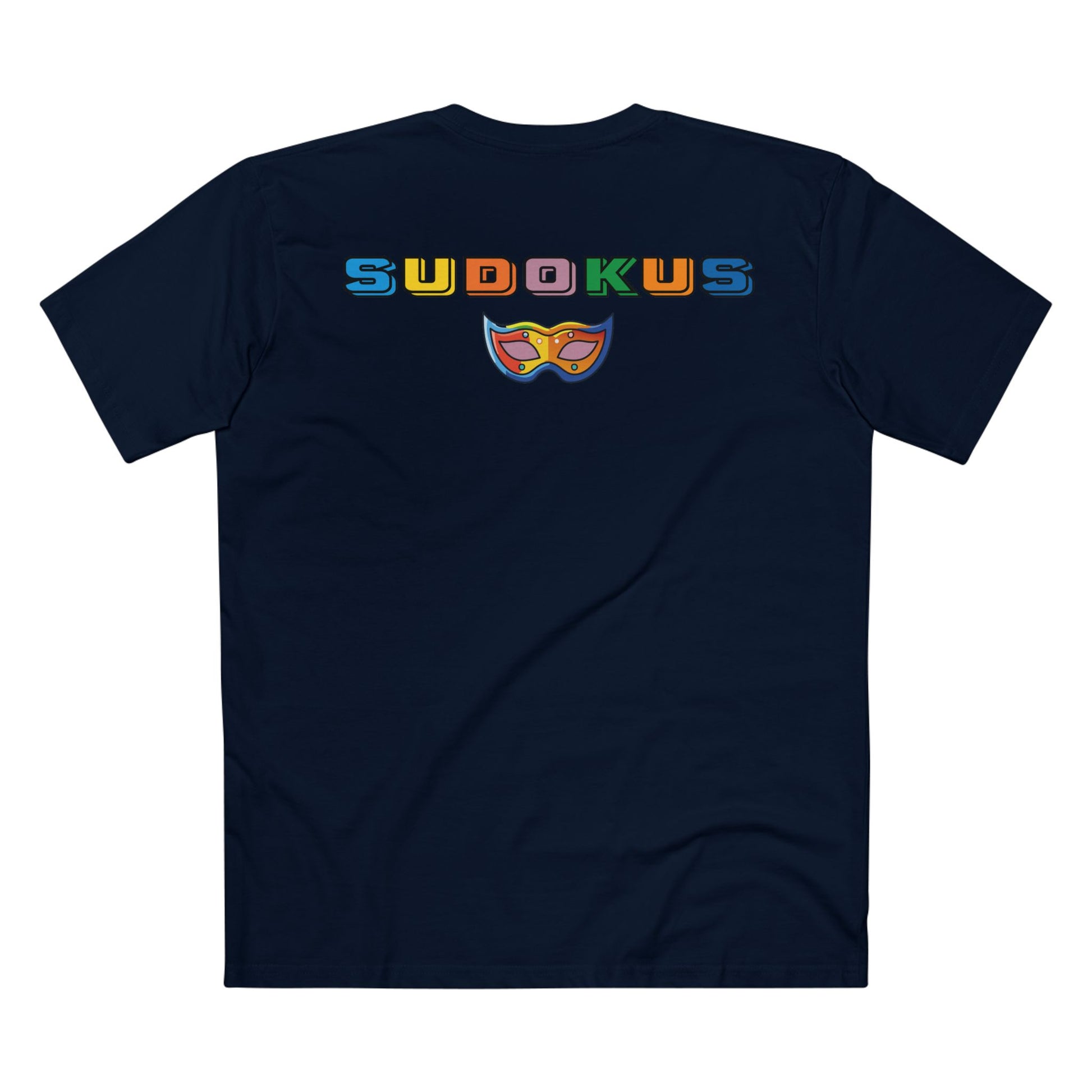 Mask Shirt, Shirt with Face - SudokuS