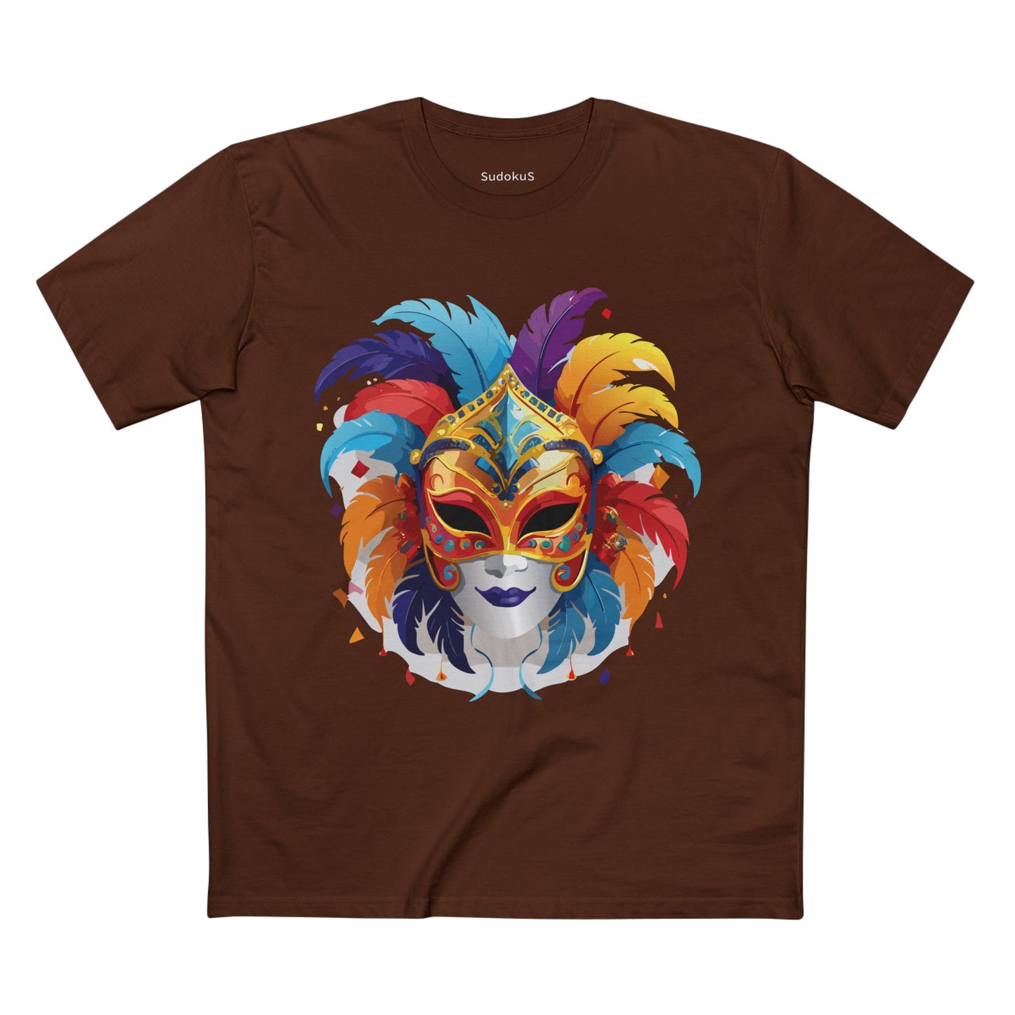 Mask Shirt, Shirt with Face - SudokuS