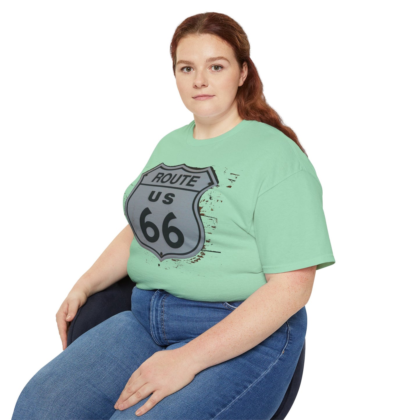 Route 66 Tee Shirt, Route 66 Graphic T‑Shirt, Vintage Graphic T-Shirt, Art Design Shirt, Route 66 US Tee Shirts