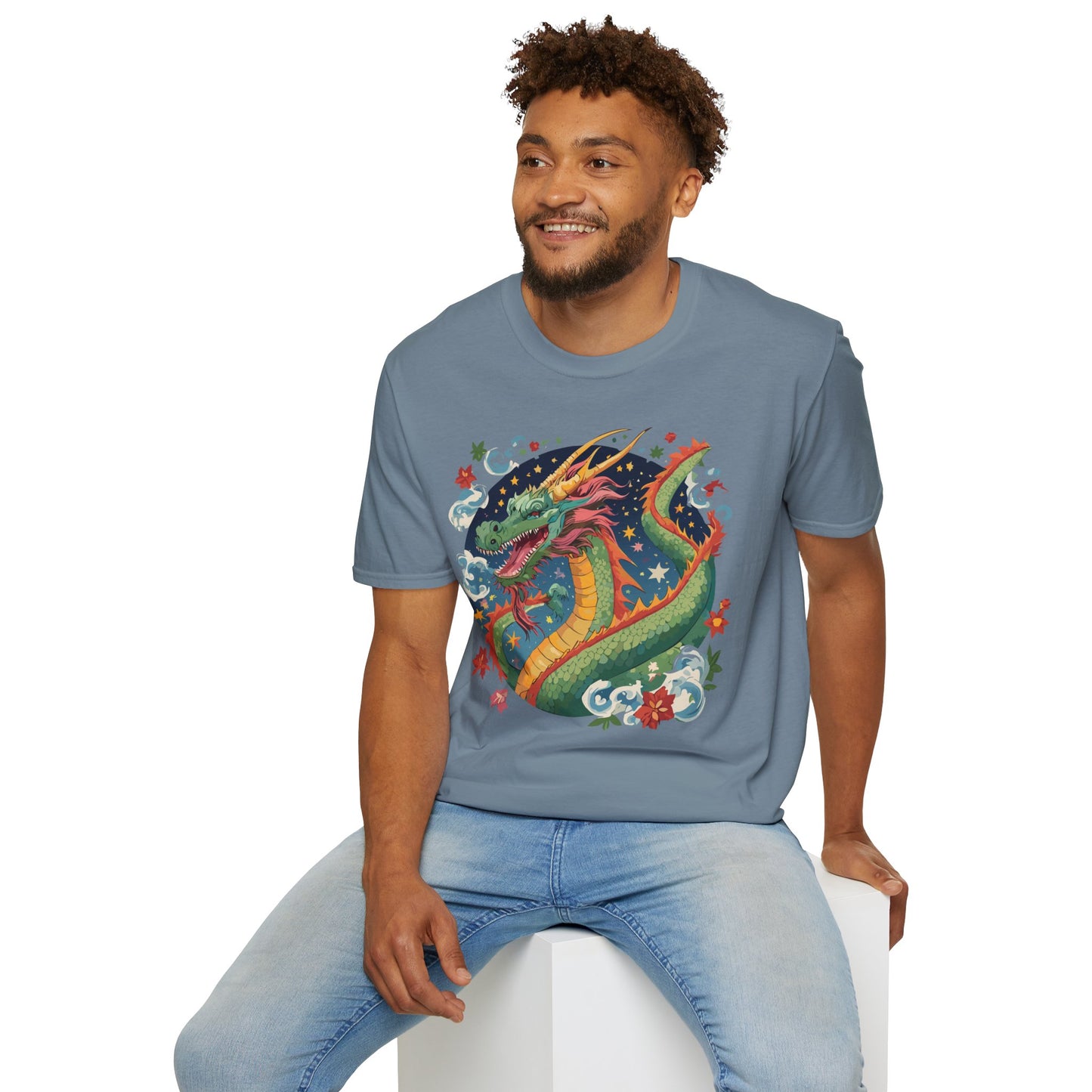 Dragon T Shirt, Dragon Shirt, Shirt with Animals, Animal Shirt