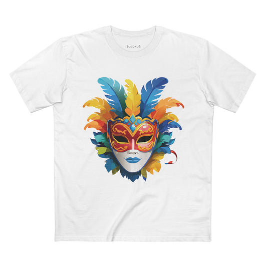 Mask Shirt, Shirt with Face - SudokuS