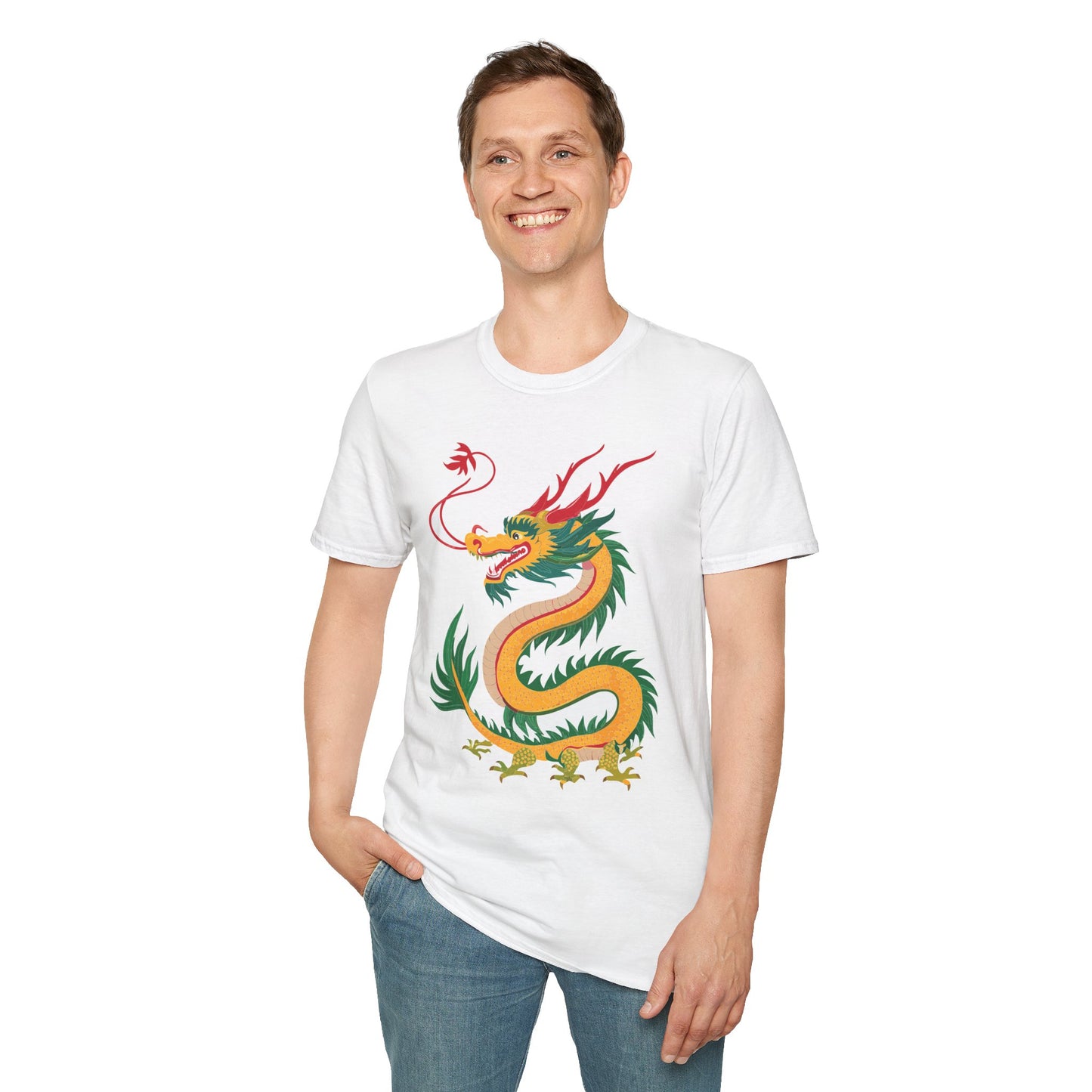 Dragon T Shirt, Dragon Shirt, Shirt with Animals, Animal Shirt