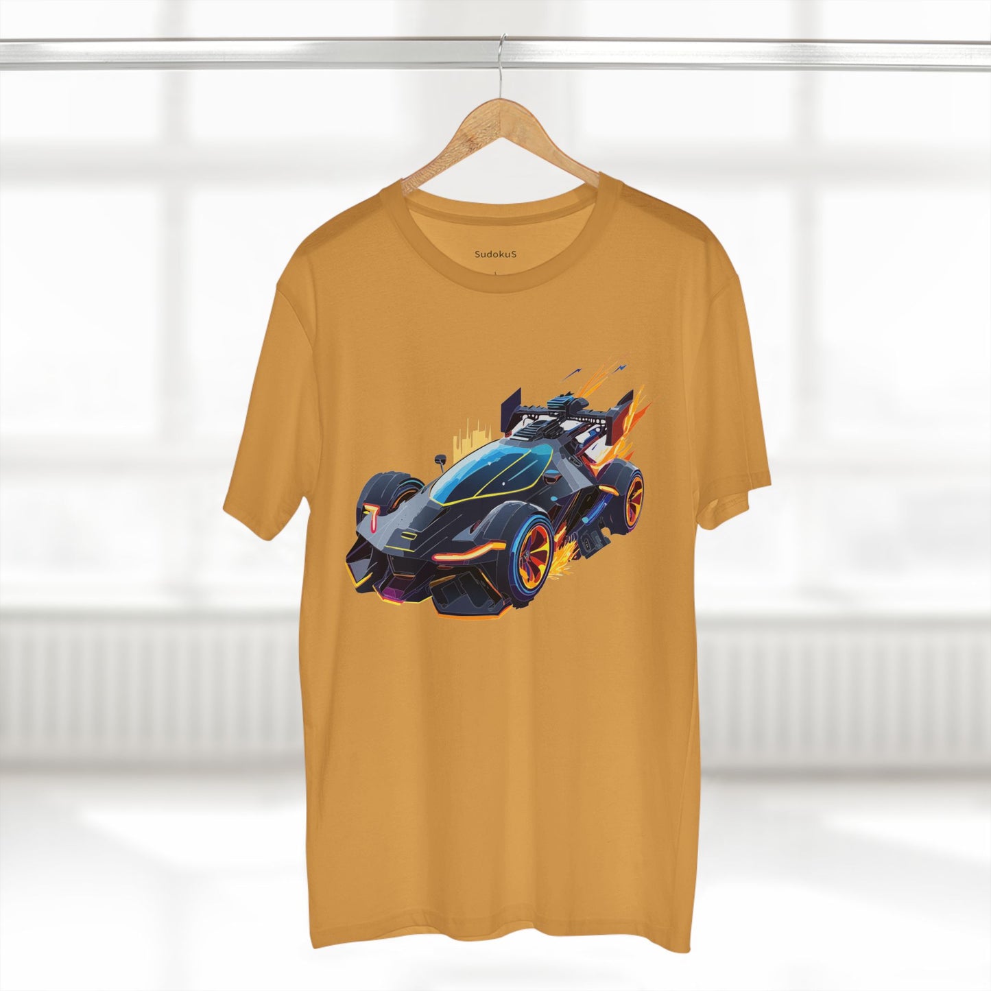 Hot Wheels Car Shirt Unisex Premium Cotton Tee With Unique Car Art Design For Everyday Wear