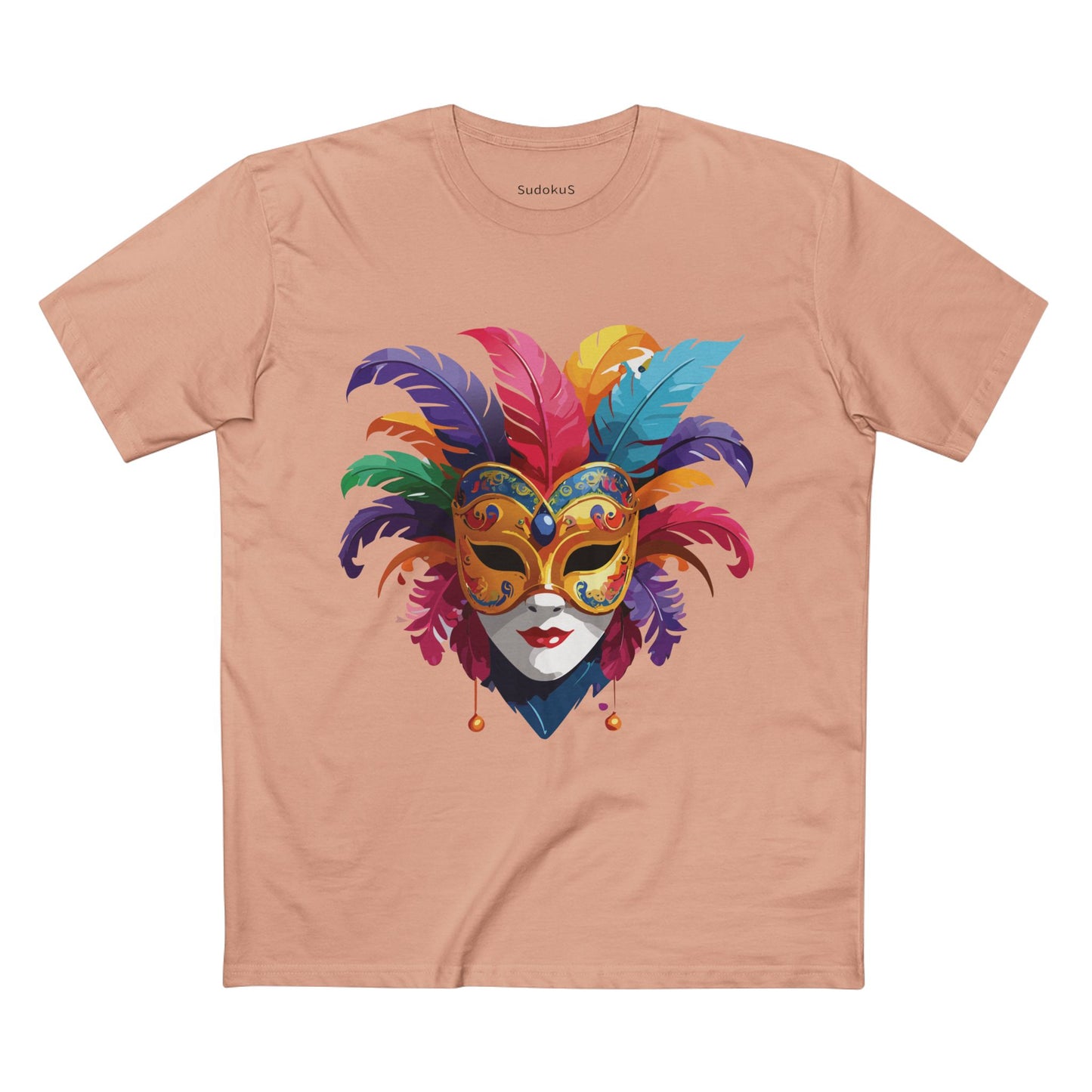 Mask Shirt, Shirt with Face - SudokuS