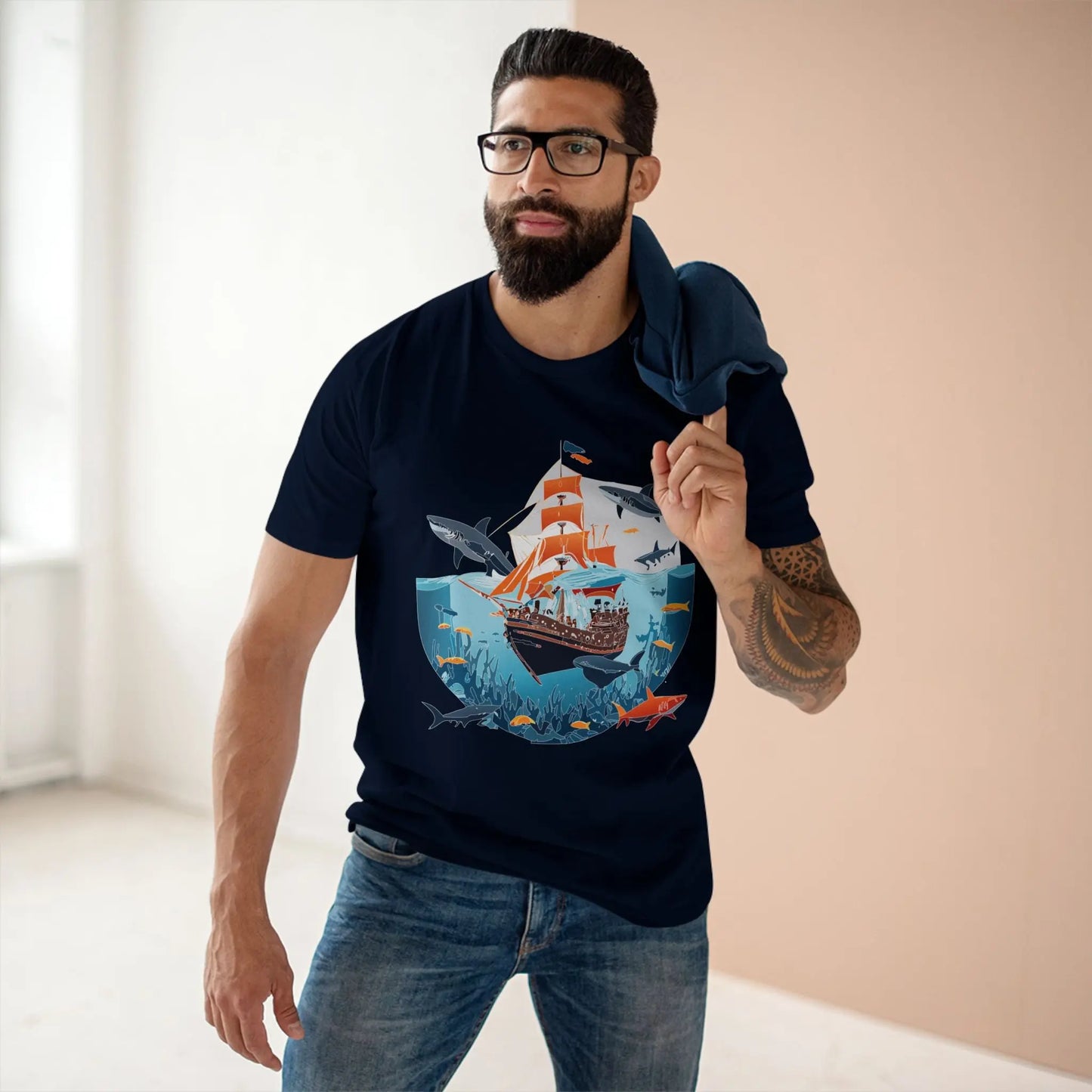 Ocean Coast Shirts, Ocean Shirt - SudokuS