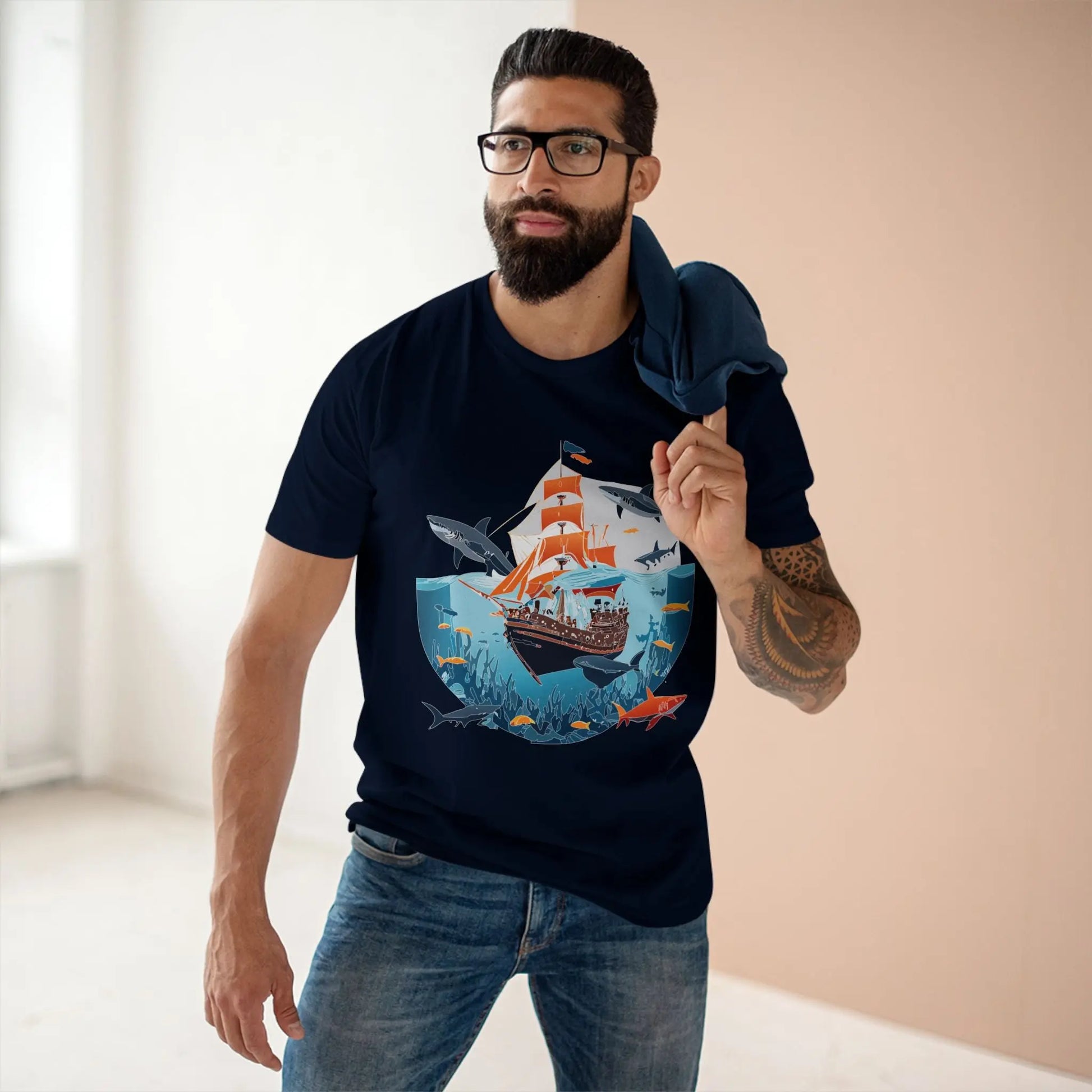 Ocean Coast Shirts, Ocean Shirt - SudokuS