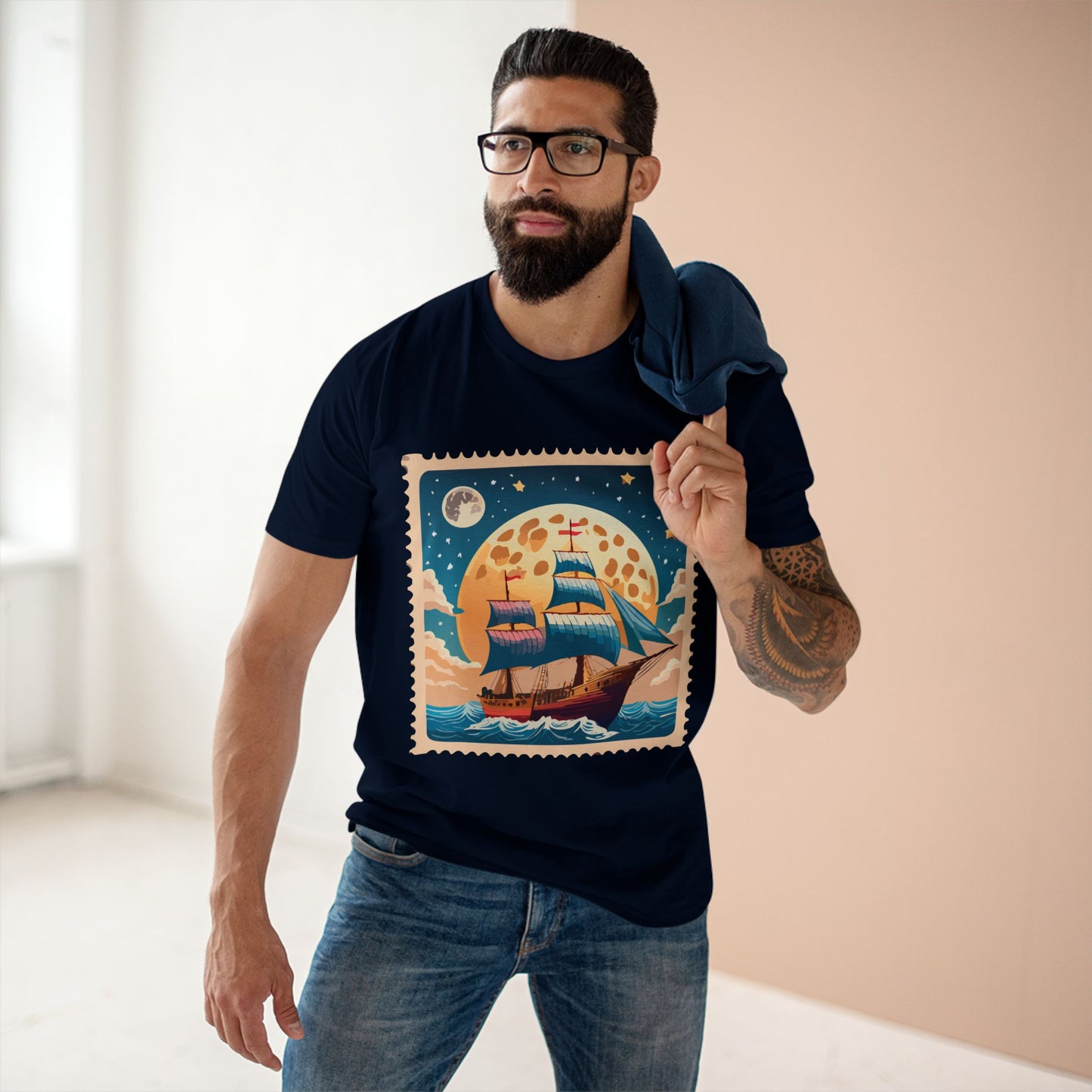 Stamp Shirt, Postage Stamp Shirt