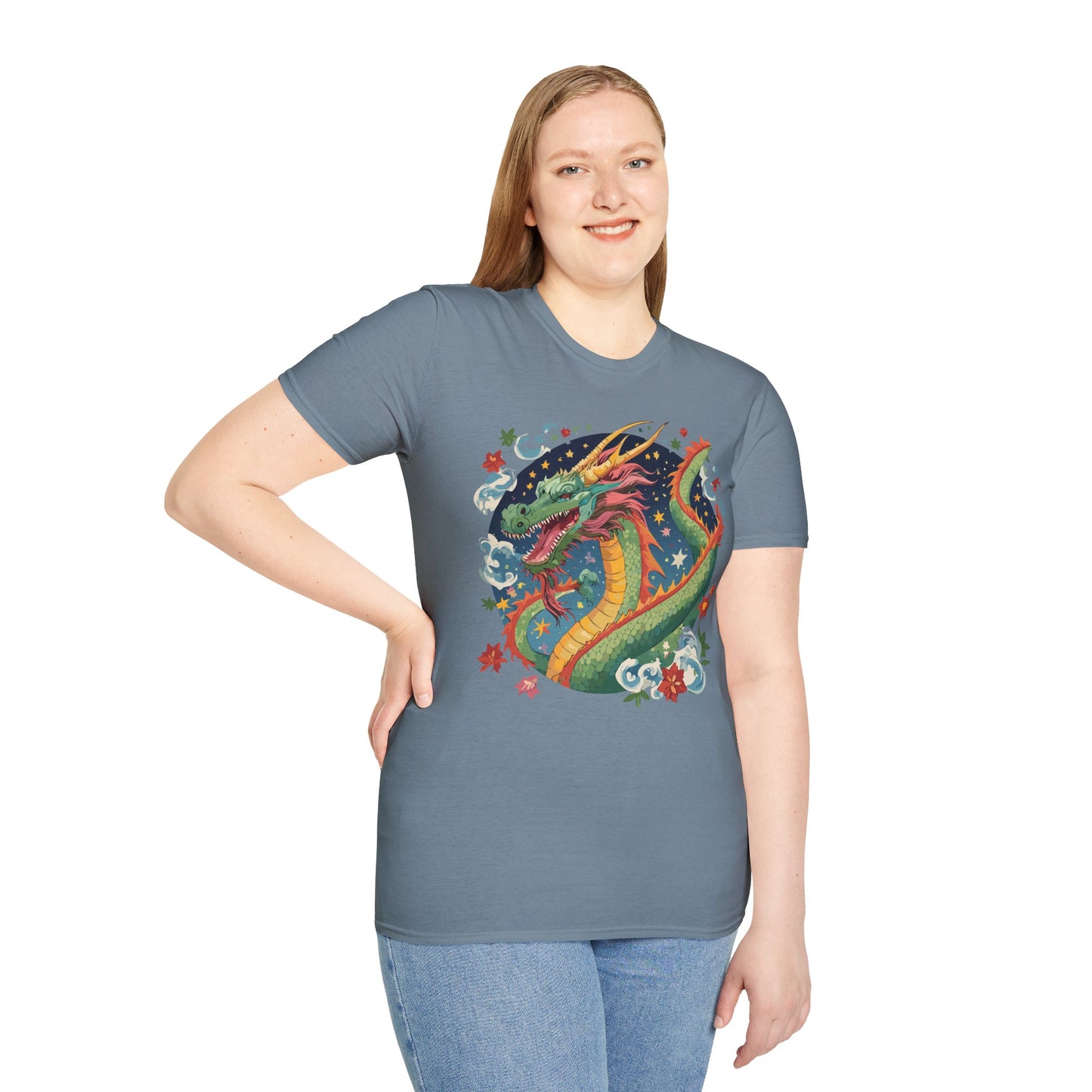 Dragon T Shirt, Dragon Shirt, Shirt with Animals, Animal Shirt