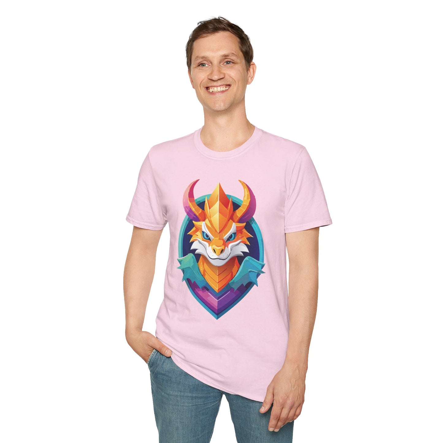 Dragon T Shirt, Dragon Shirt, Shirt with Animals, Animal Shirt