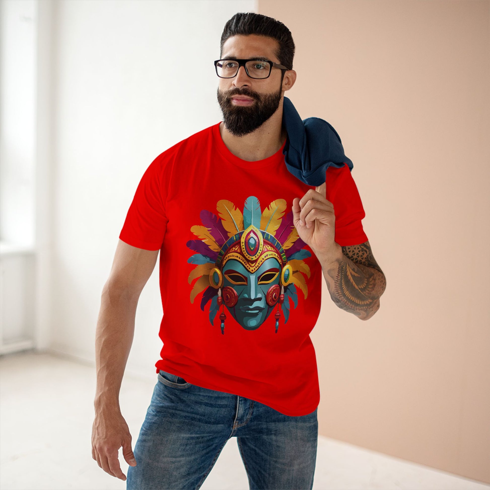 Mask Shirt, Shirt with Face - SudokuS