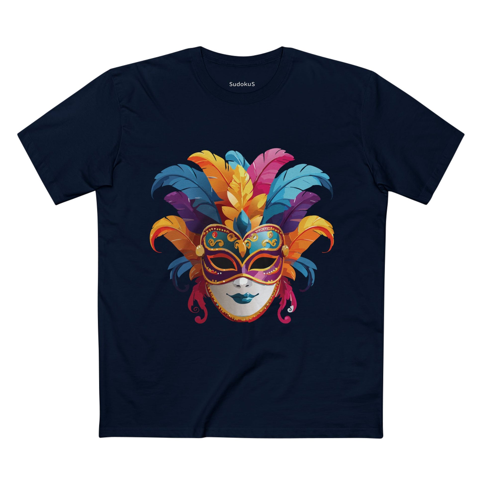 Mask Shirt, Shirt with Face - SudokuS