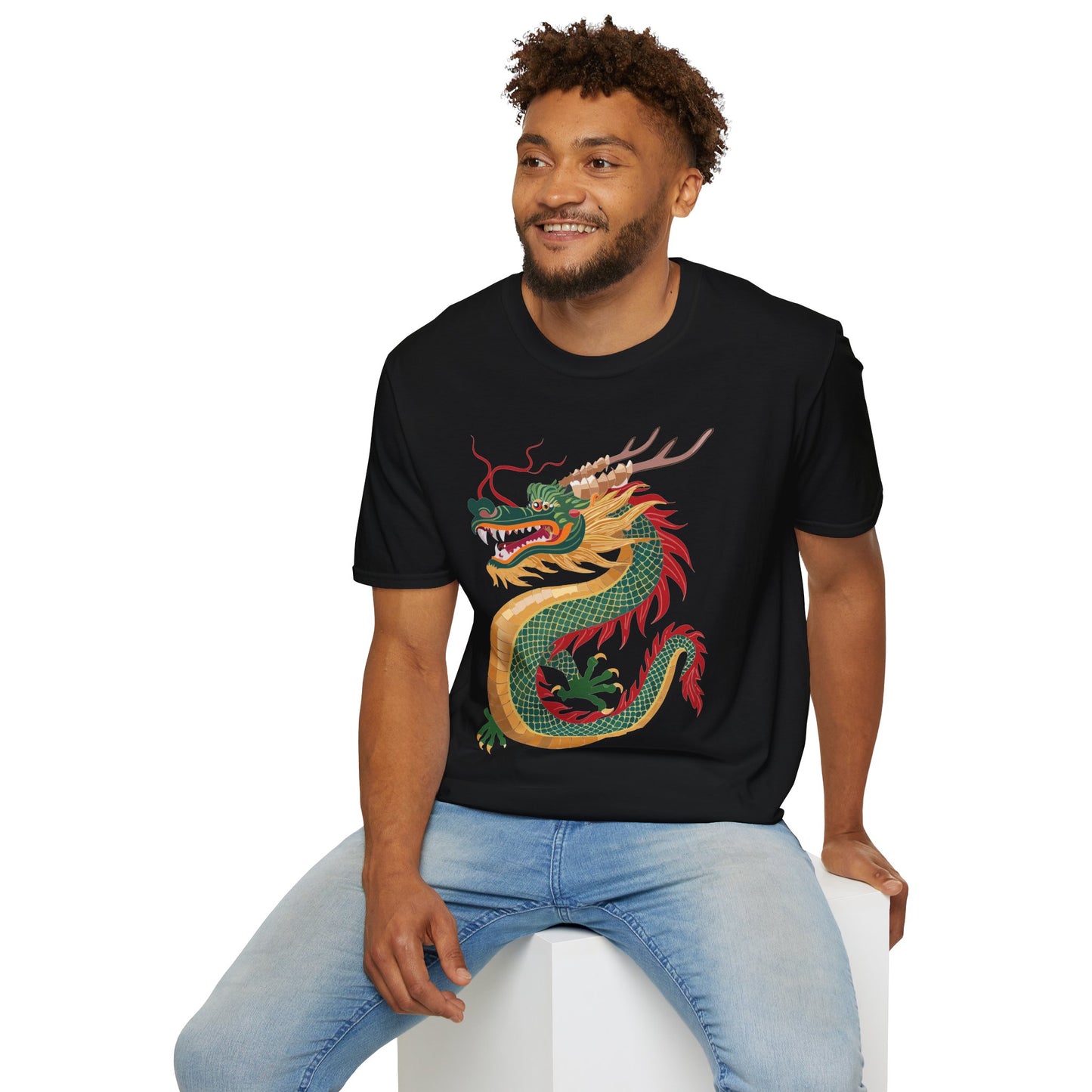 Dragon T Shirt, Dragon Shirt, Shirt with Animals, Animal Shirt