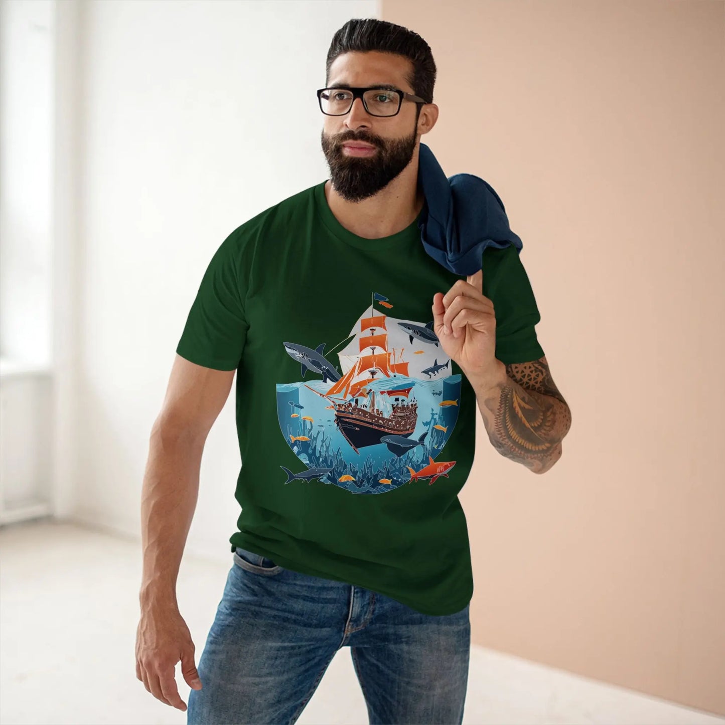 Ocean Coast Shirts, Ocean Shirt - SudokuS