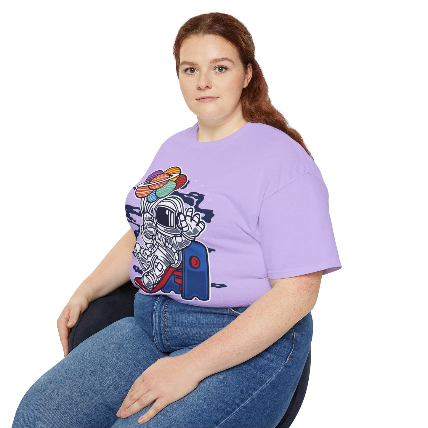 Astronaut Tee Shirt, Astronaut Graphic T‑Shirt, Cartoon Graphic T-Shirt, Art Design Shirt, Cosmos Tee Shirts 5