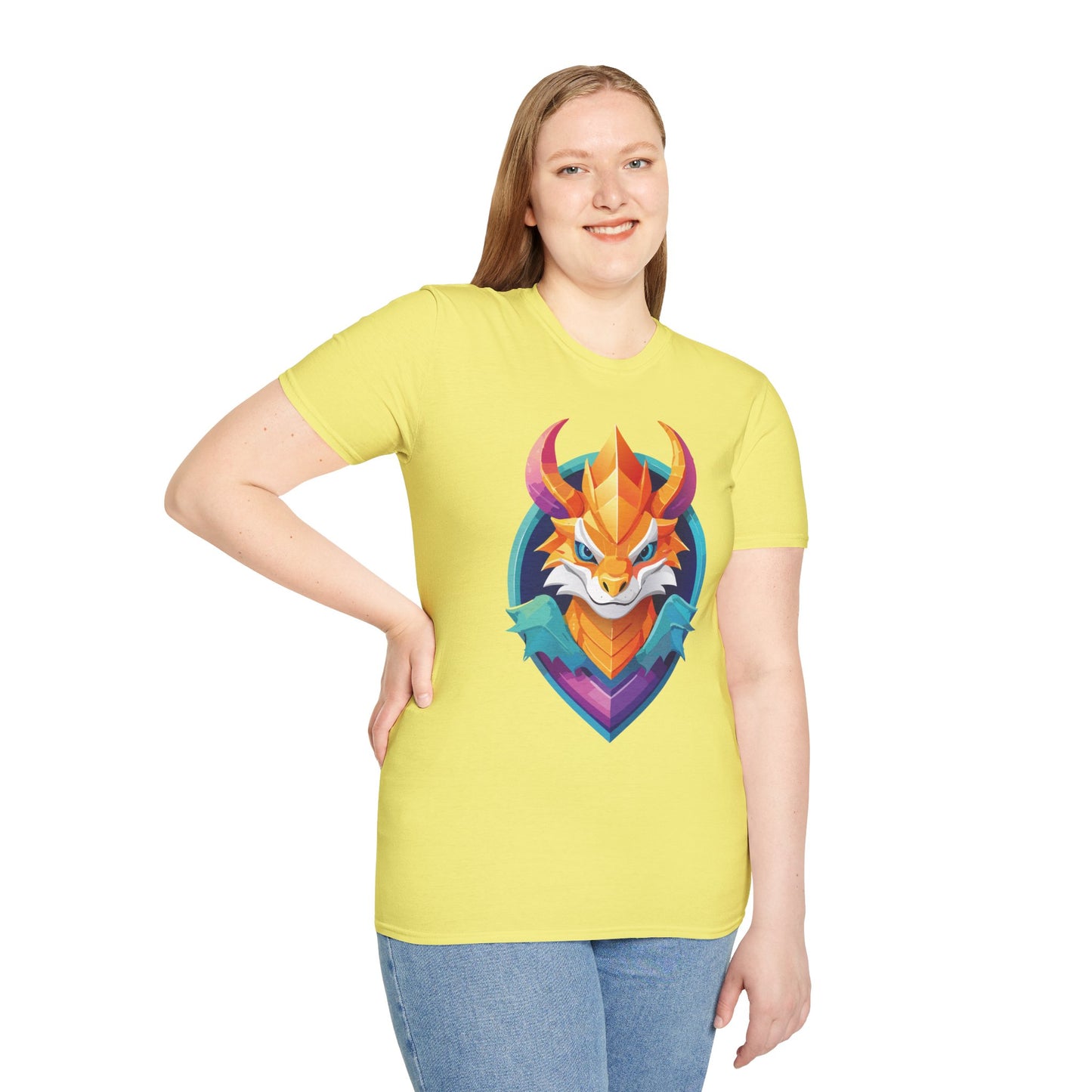 Dragon T Shirt, Dragon Shirt, Shirt with Animals, Animal Shirt