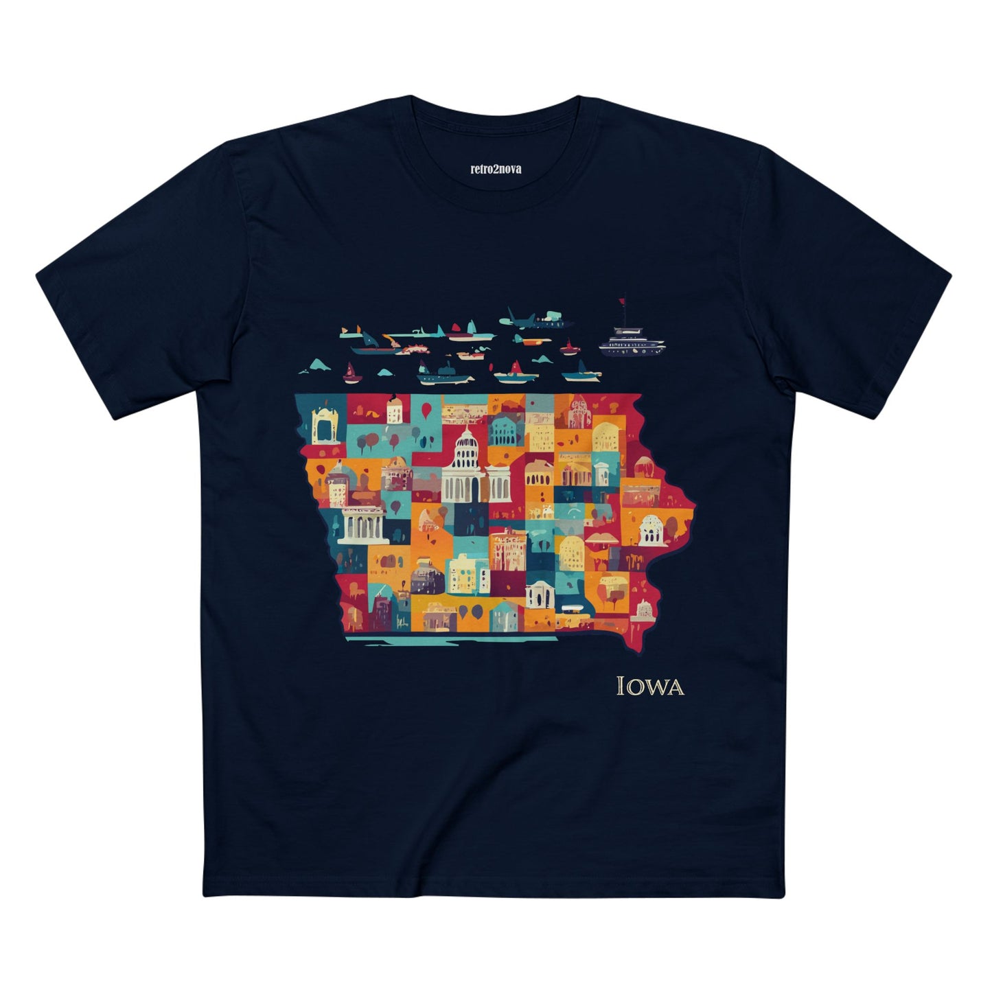 US State Shirts, Iowa Shirt