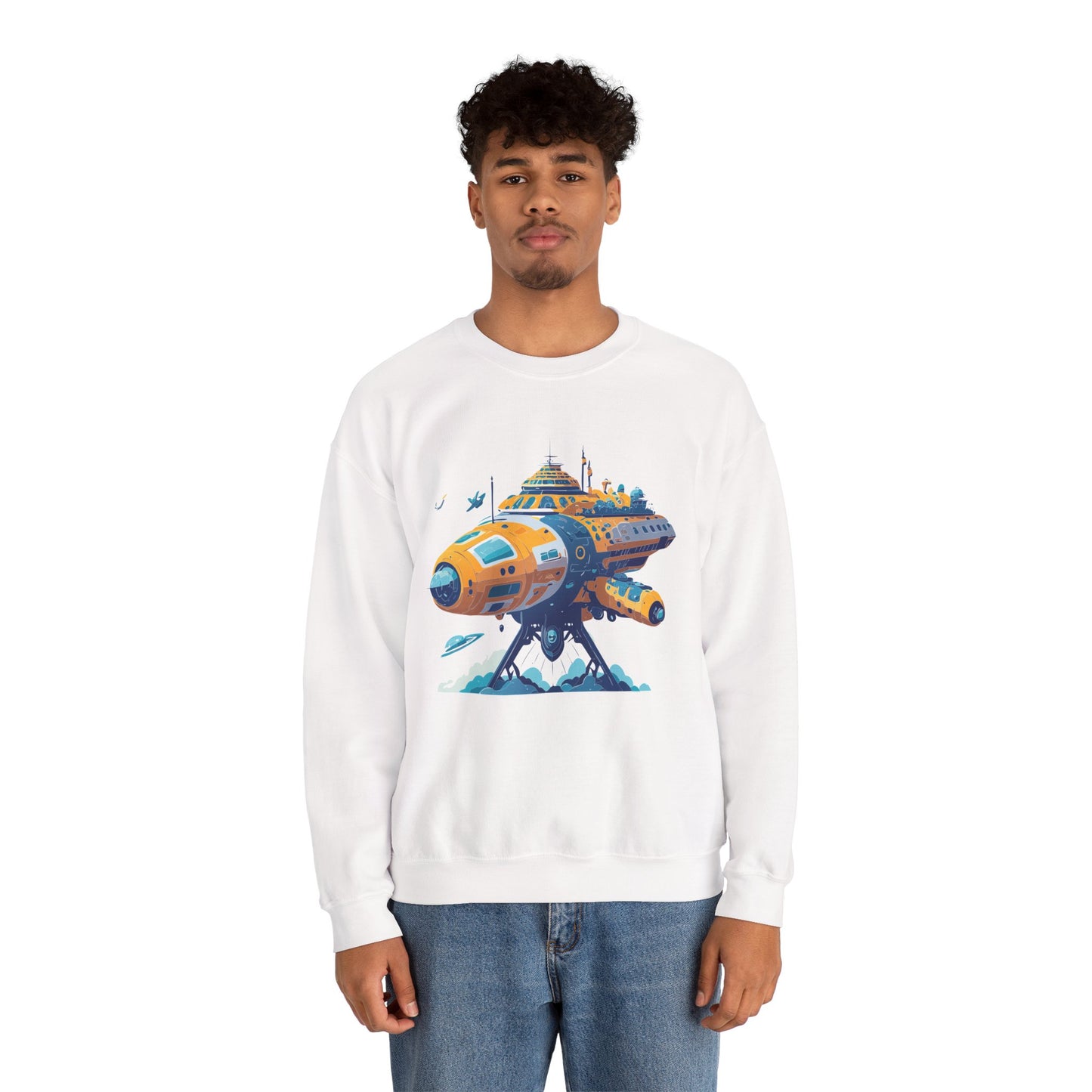 Space Shuttle Sweatshirt, Cosmic Sweatshirt, Astronaut Sweatshirt, Space Cosmic Sweatshirt