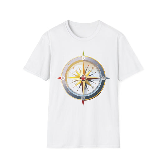 Compass T Shirt, Compass Shirt, Shirt with Compass, Navigator Shirt
