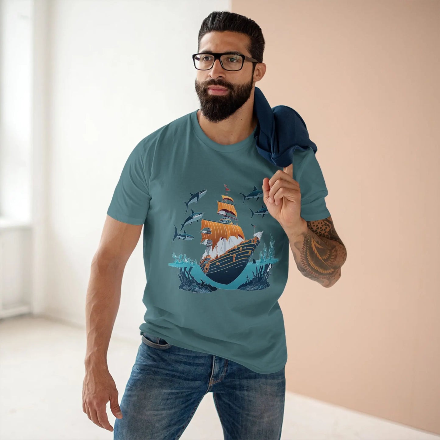 Ocean Coast Shirts, Ocean Shirt - SudokuS