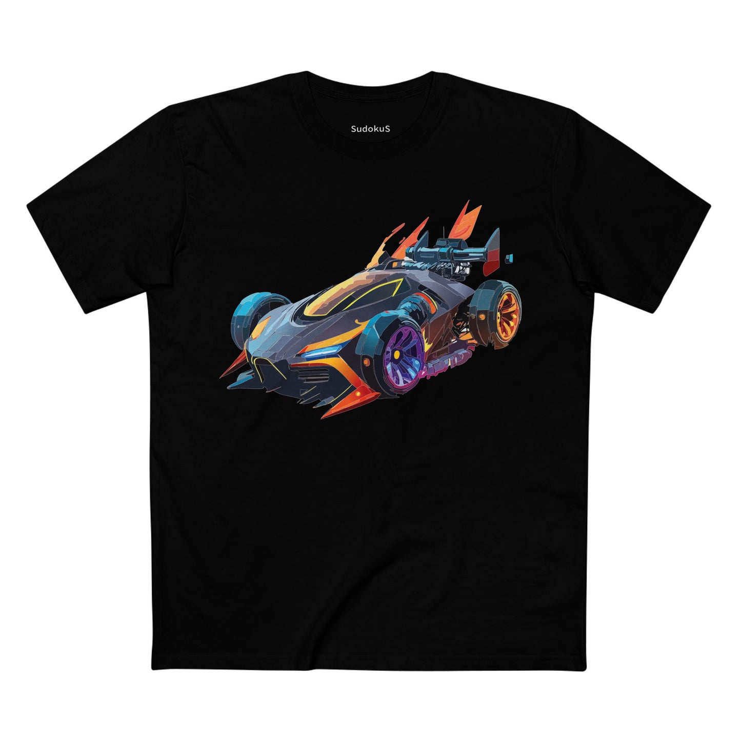 Hot Wheels Car Shirt Unisex Premium Cotton Tee With Unique Car Art Design Inspired by Speed