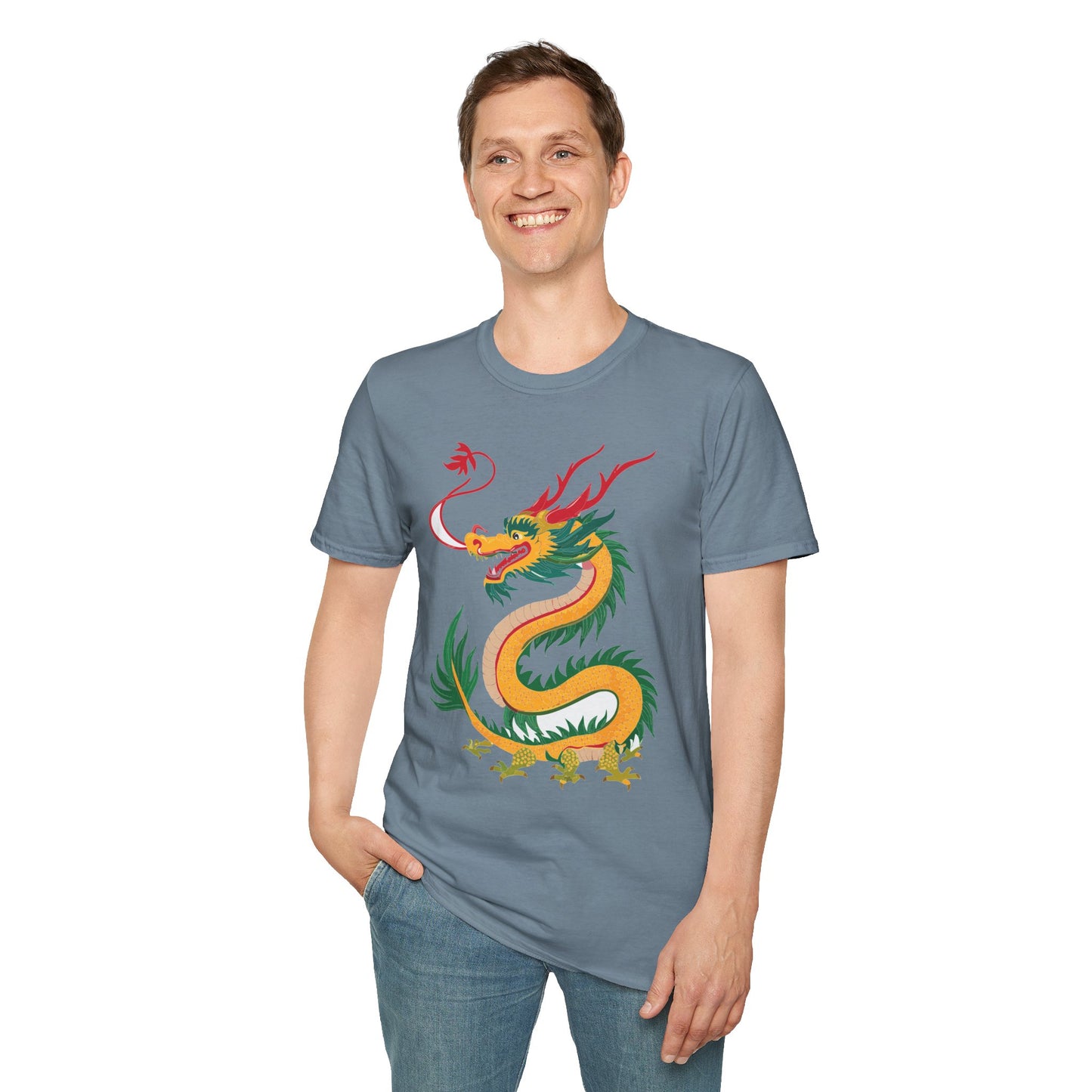Dragon T Shirt, Dragon Shirt, Shirt with Animals, Animal Shirt