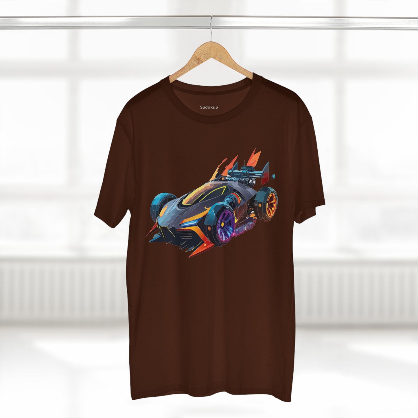 Hot Wheels Car Shirt Unisex Premium Cotton Tee With Unique Car Art Design Inspired by Speed