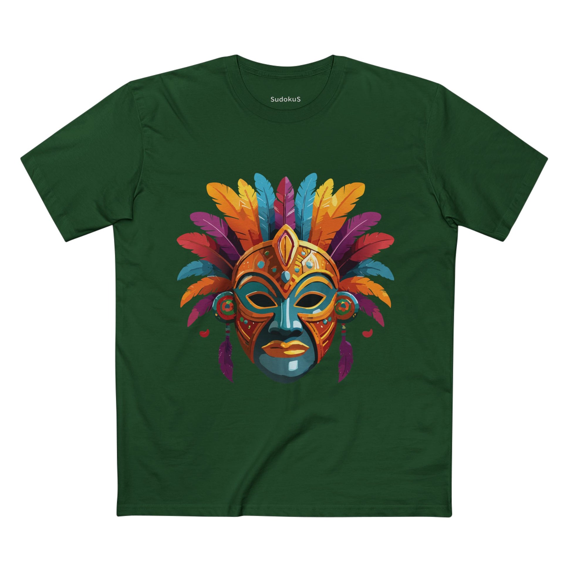 Mask Shirt, Shirt with Face - SudokuS
