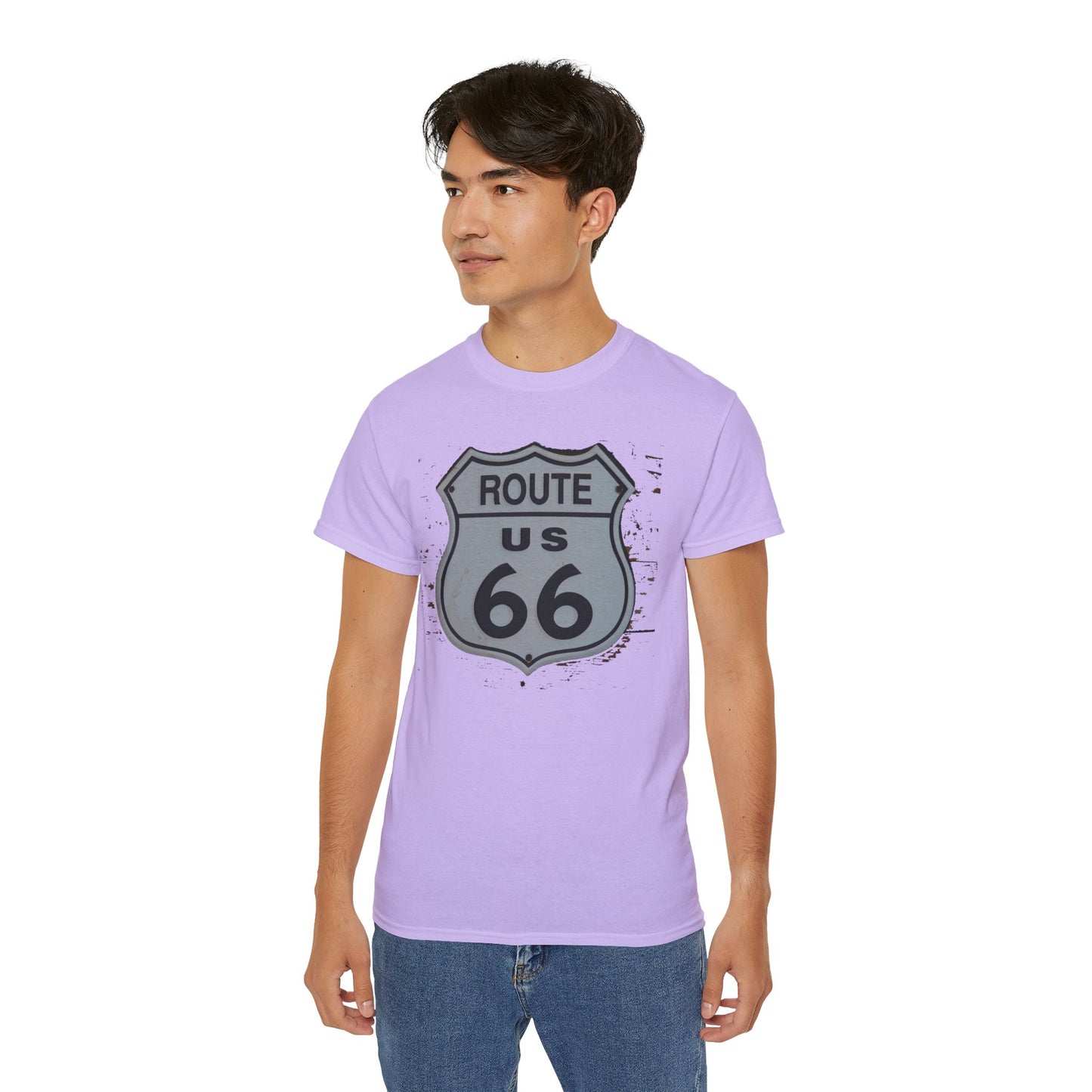 Route 66 Tee Shirt, Route 66 Graphic T‑Shirt, Vintage Graphic T-Shirt, Art Design Shirt, Route 66 US Tee Shirts