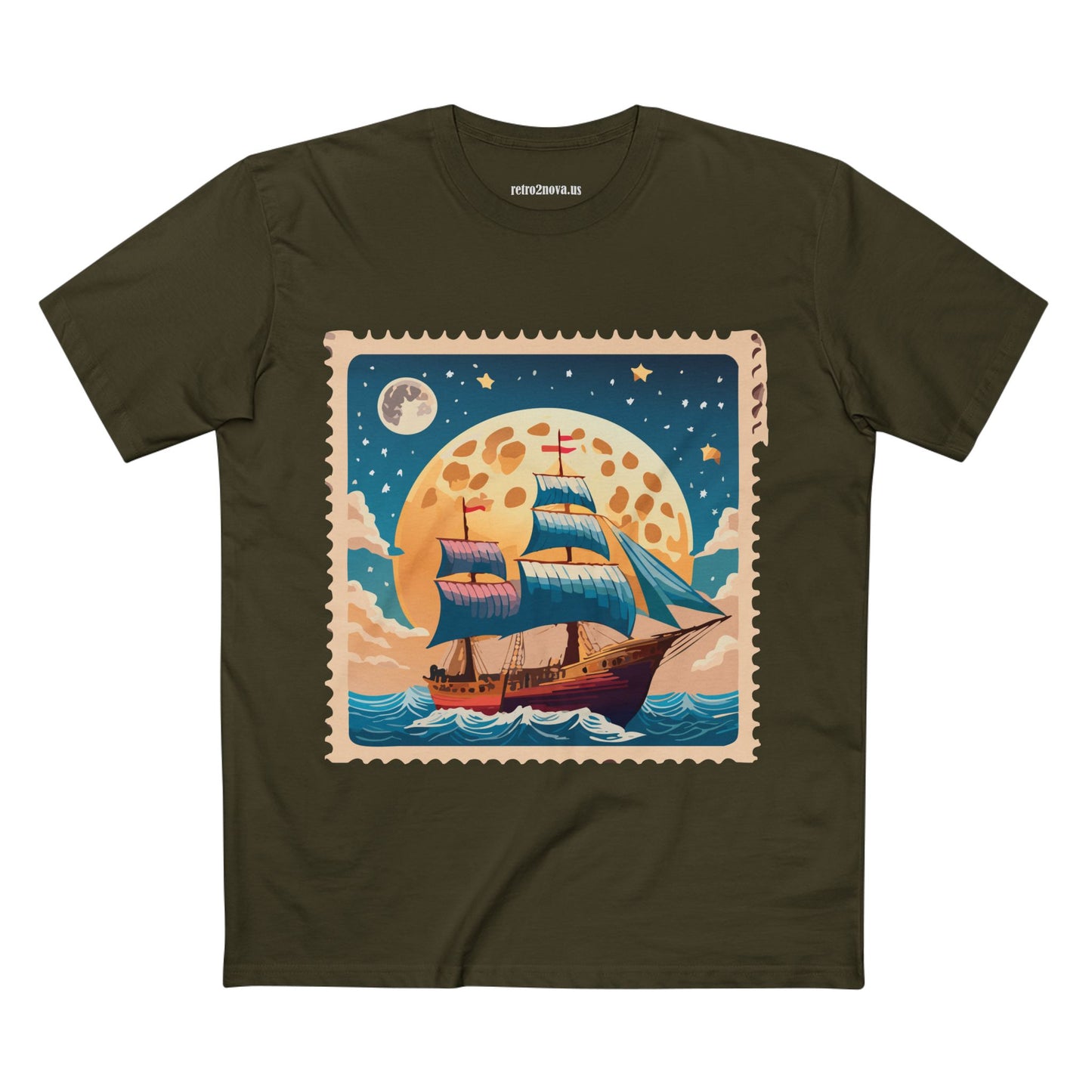 Stamp Shirt, Postage Stamp Shirt